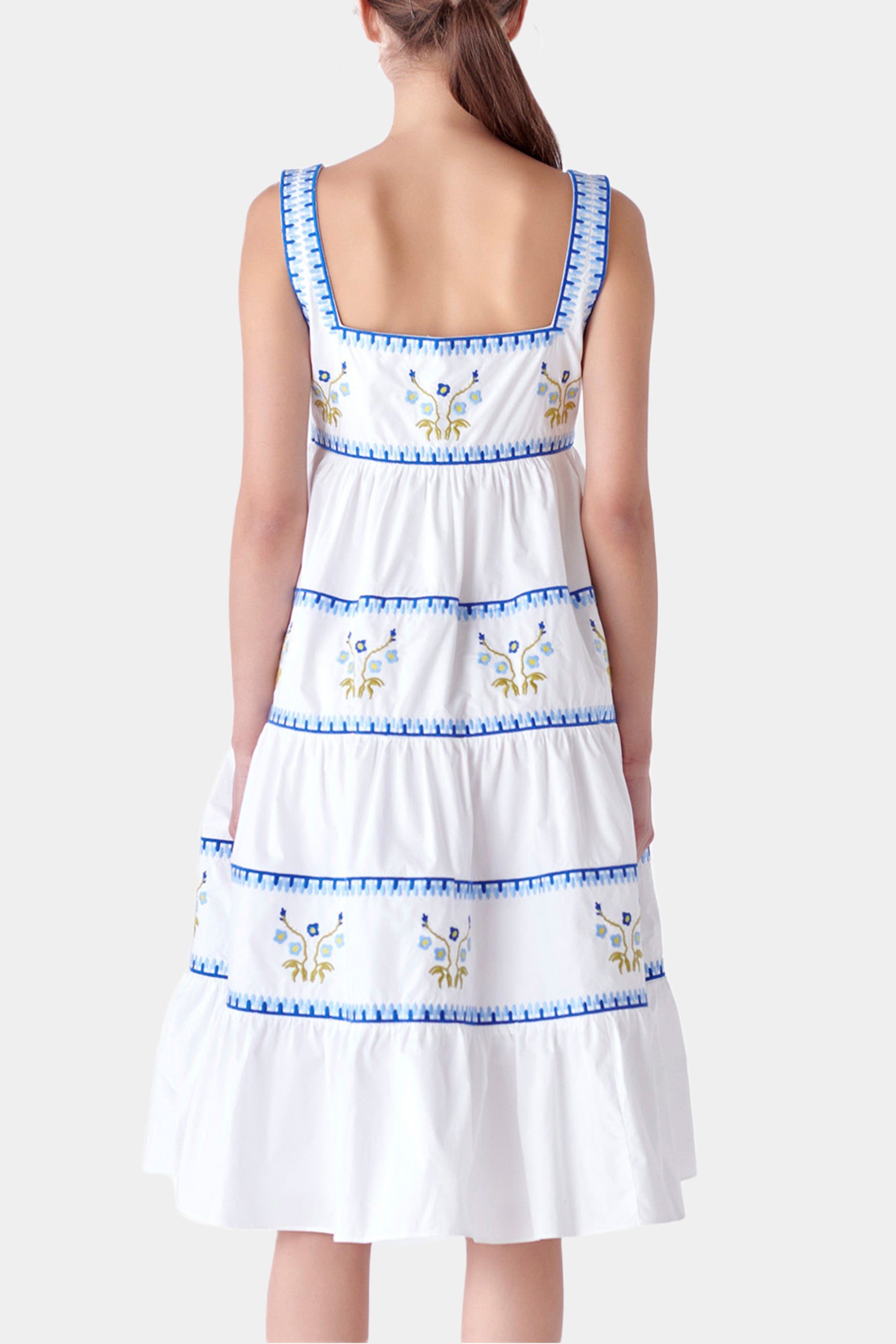Embroidered Midi Dress sold by Lord & Taylor product image thumbnail 2