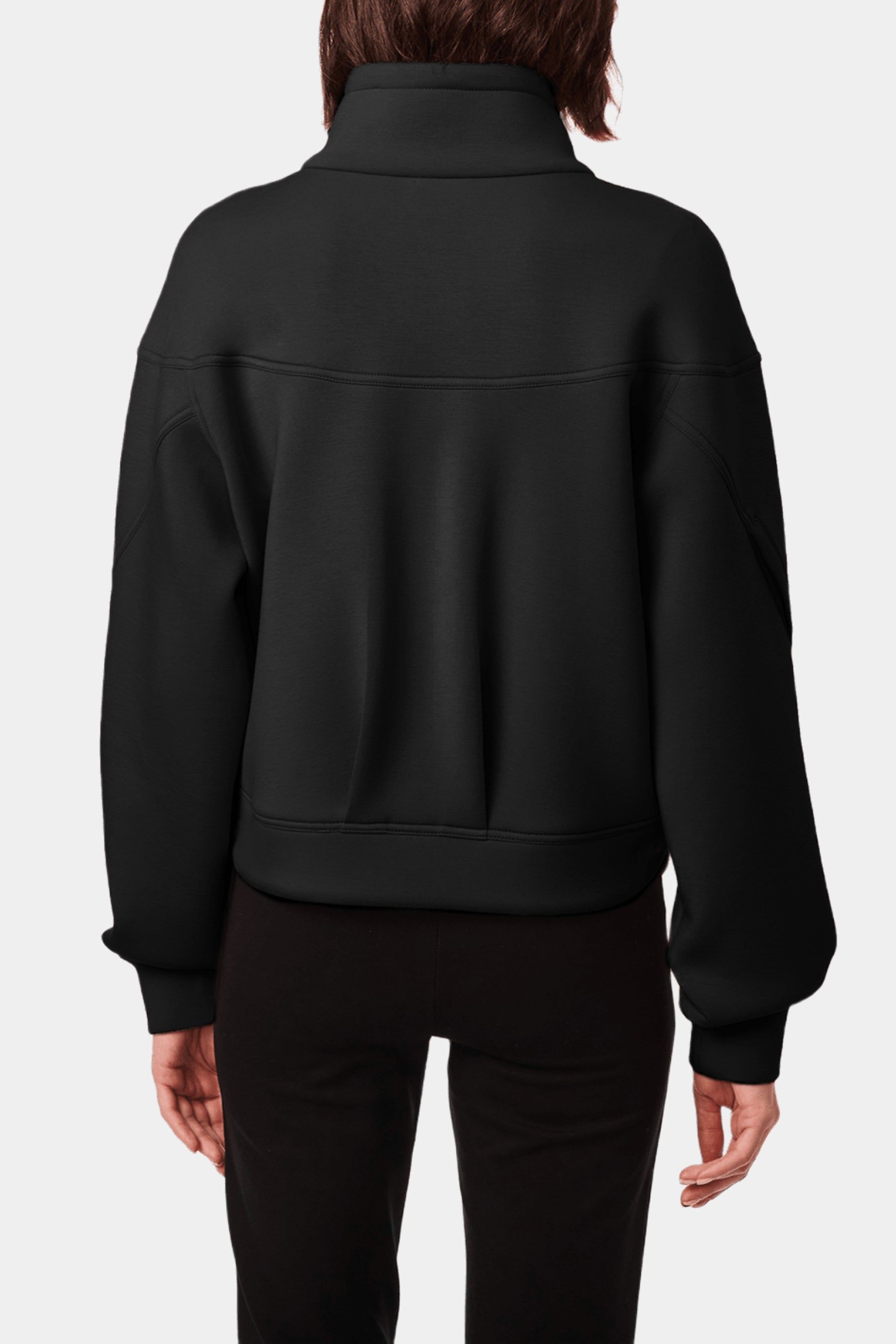 Hooded Knit Neoprene Jacket sold by Lord & Taylor product image thumbnail 14