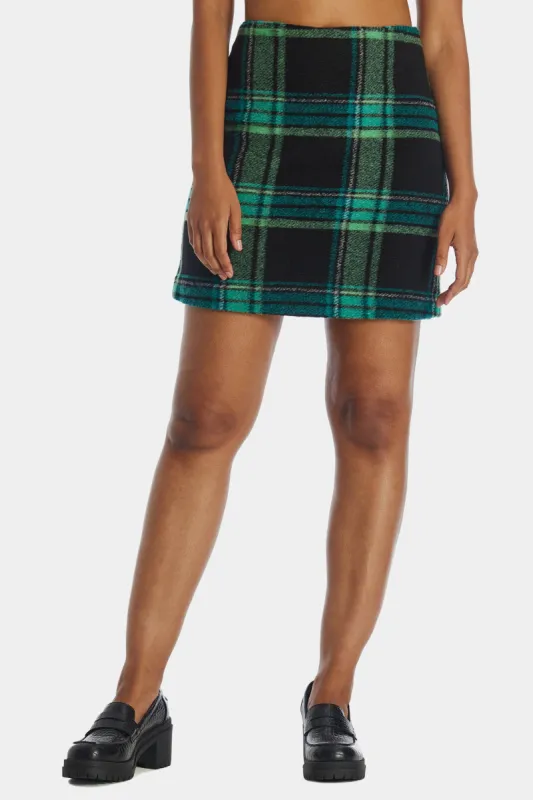 Plaid A-Line Skirt sold by Lord & Taylor