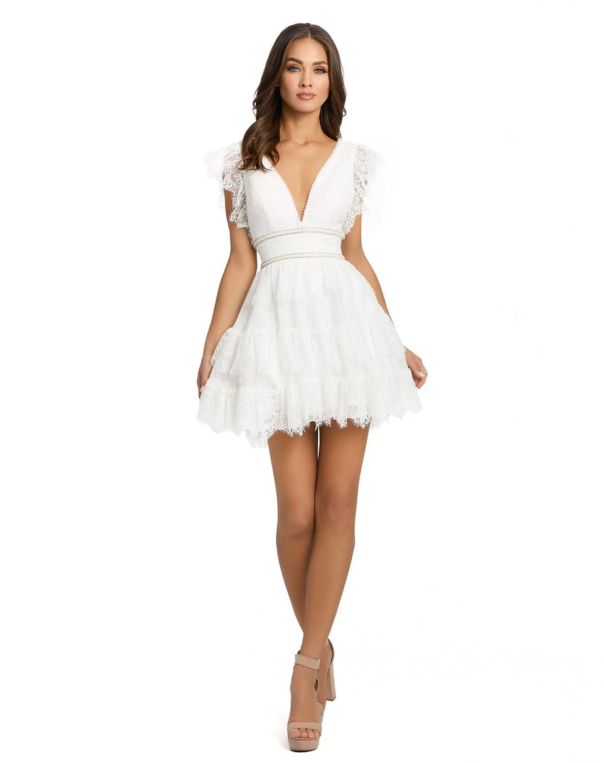 Lace Ruffle Mini sold by Lord & Taylor product image thumbnail 5