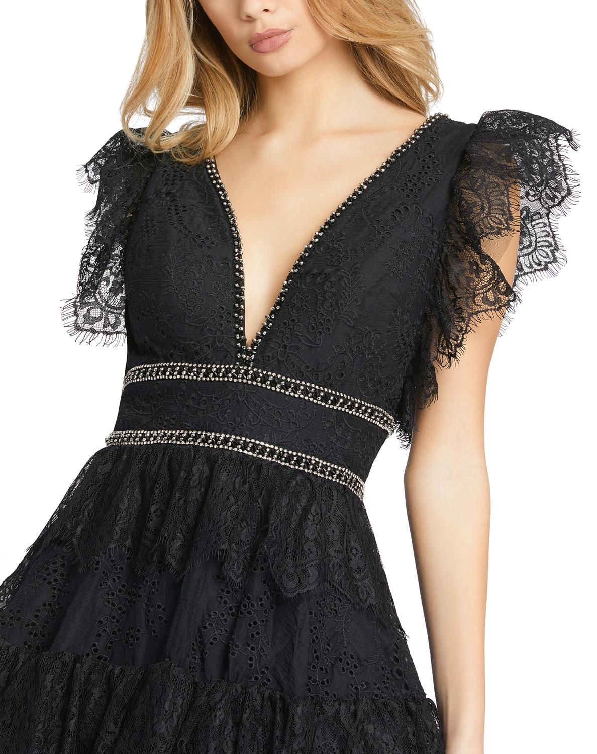Lace Ruffle Mini sold by Lord & Taylor product image thumbnail 3