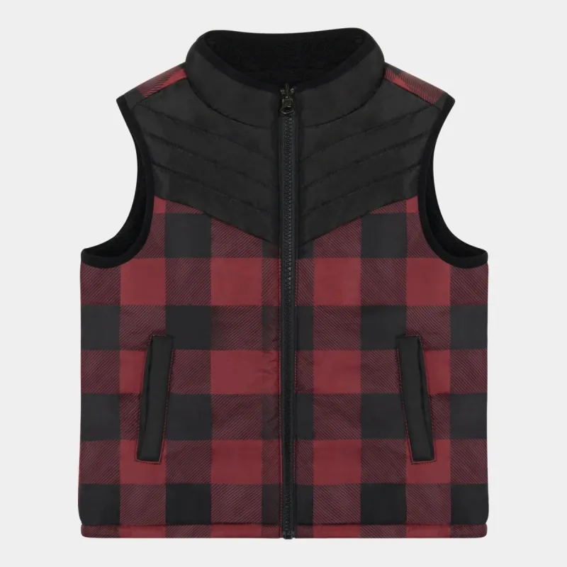 Boys Reversible Sherpa Vest sold by Lord & Taylor