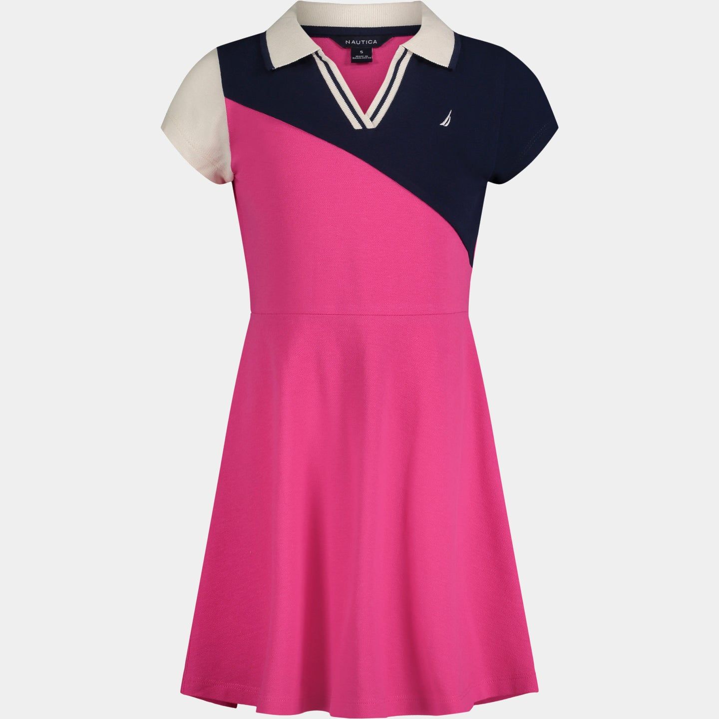 Girls Colorblock Polo Dress sold by Lord & Taylor