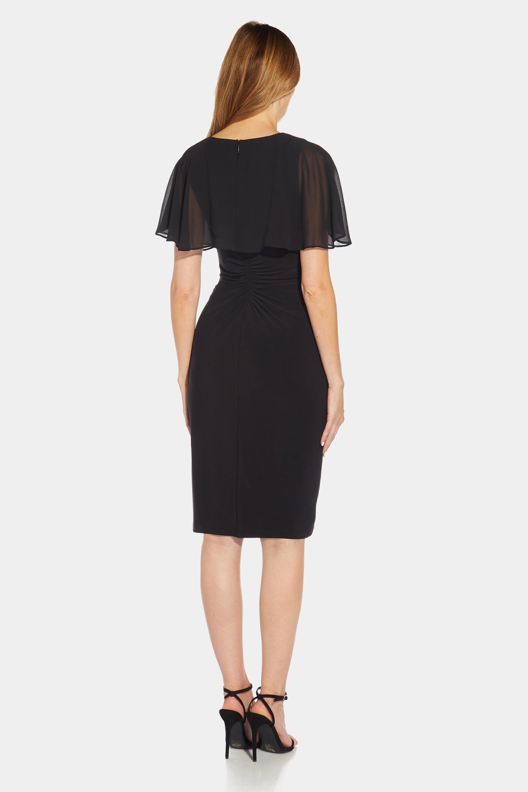 Jersey And Chiffon Sheath sold by Lord & Taylor product image thumbnail 4