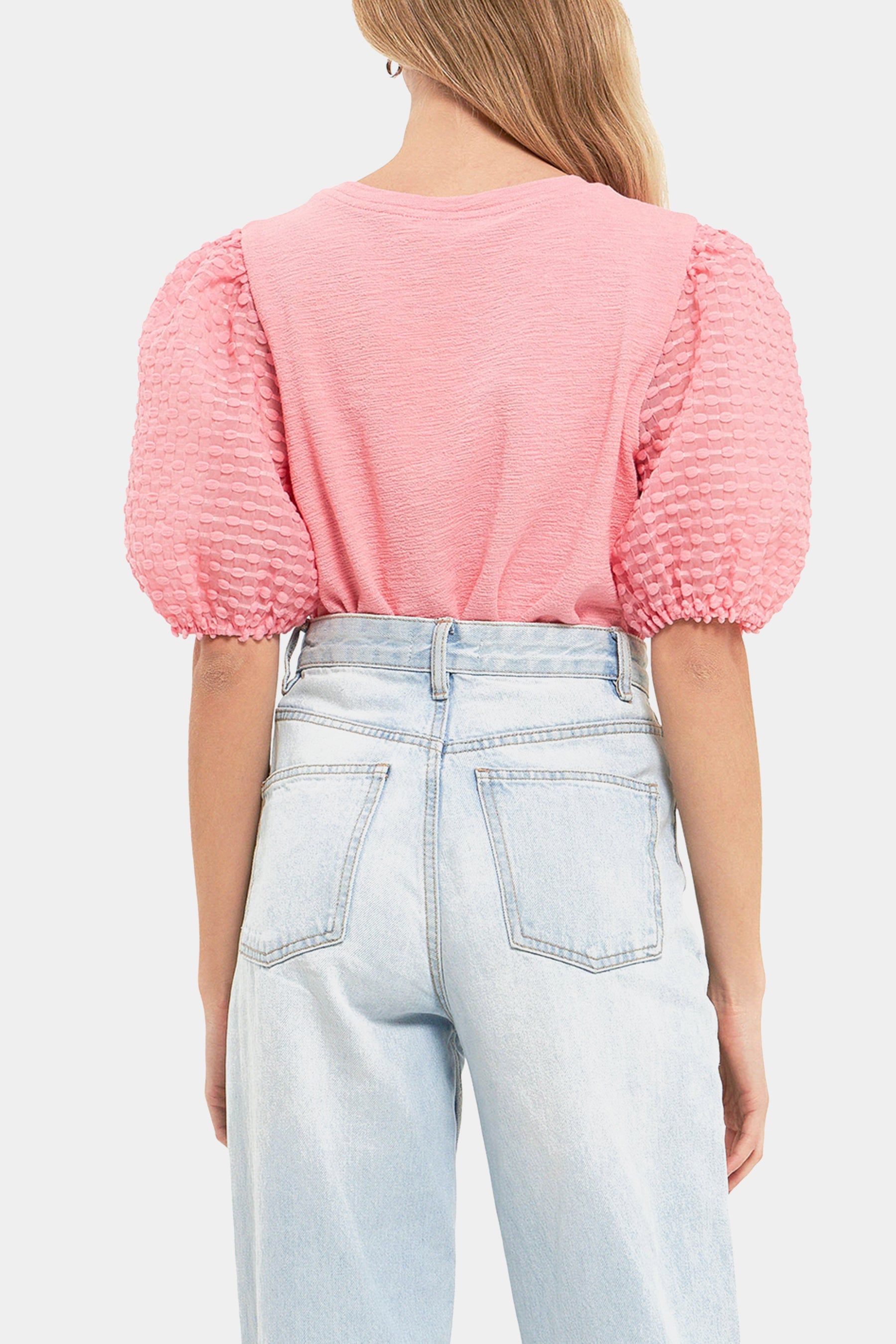 Textured Sleeve Blouse sold by Lord & Taylor product image thumbnail 3