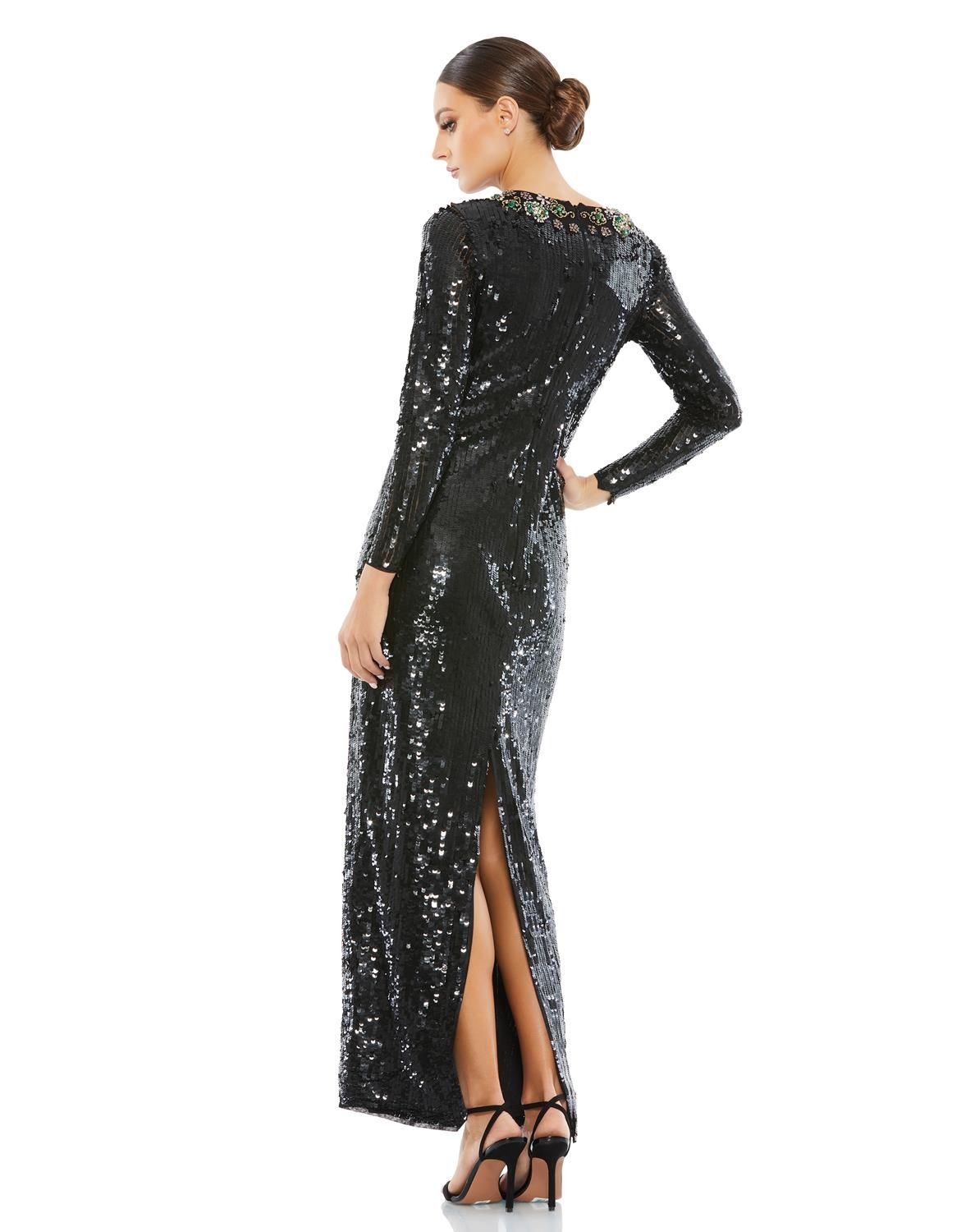 Long Sleeve Gown sold by Lord & Taylor product image thumbnail 2