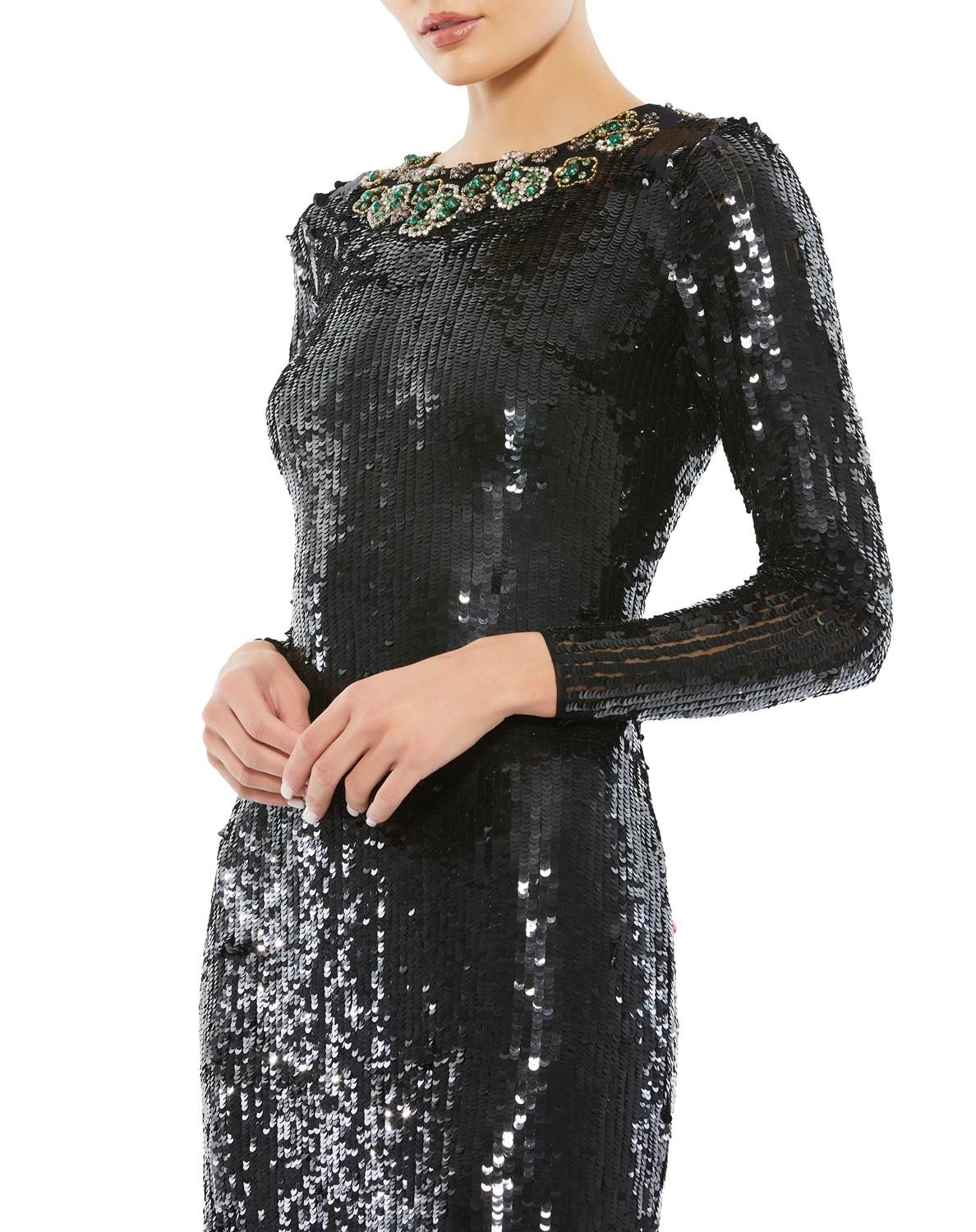 Long Sleeve Gown sold by Lord & Taylor product image thumbnail 3