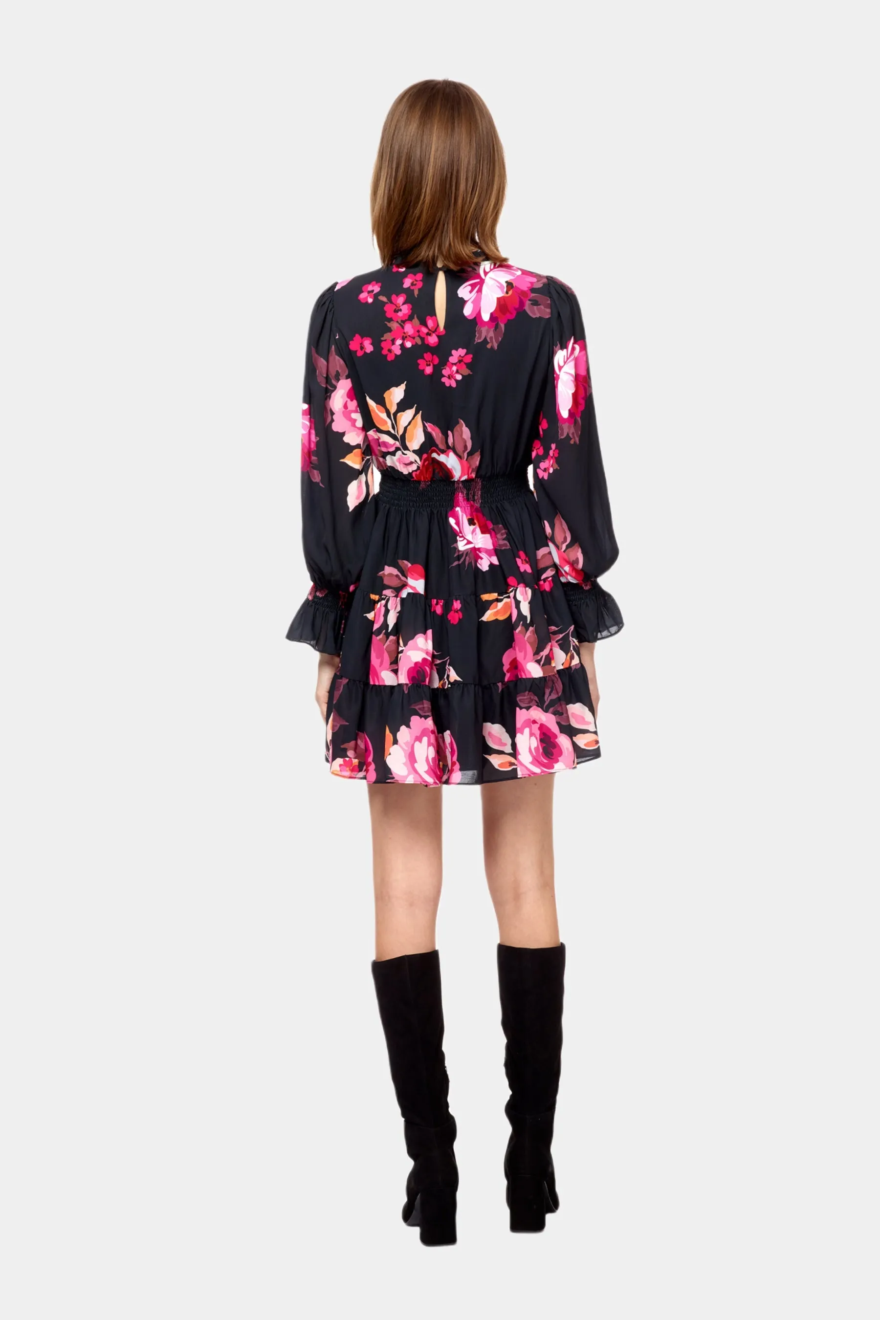 Elastic Waist Mini Dress sold by Lord & Taylor product image thumbnail 2