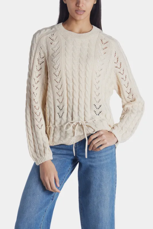 Polite Tie Waist Sweater sold by Lord & Taylor