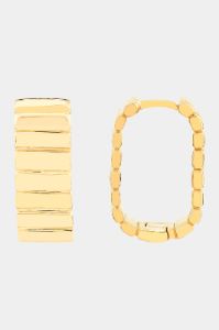 Mirror Long Hoop Earrings sold by Lord & Taylor