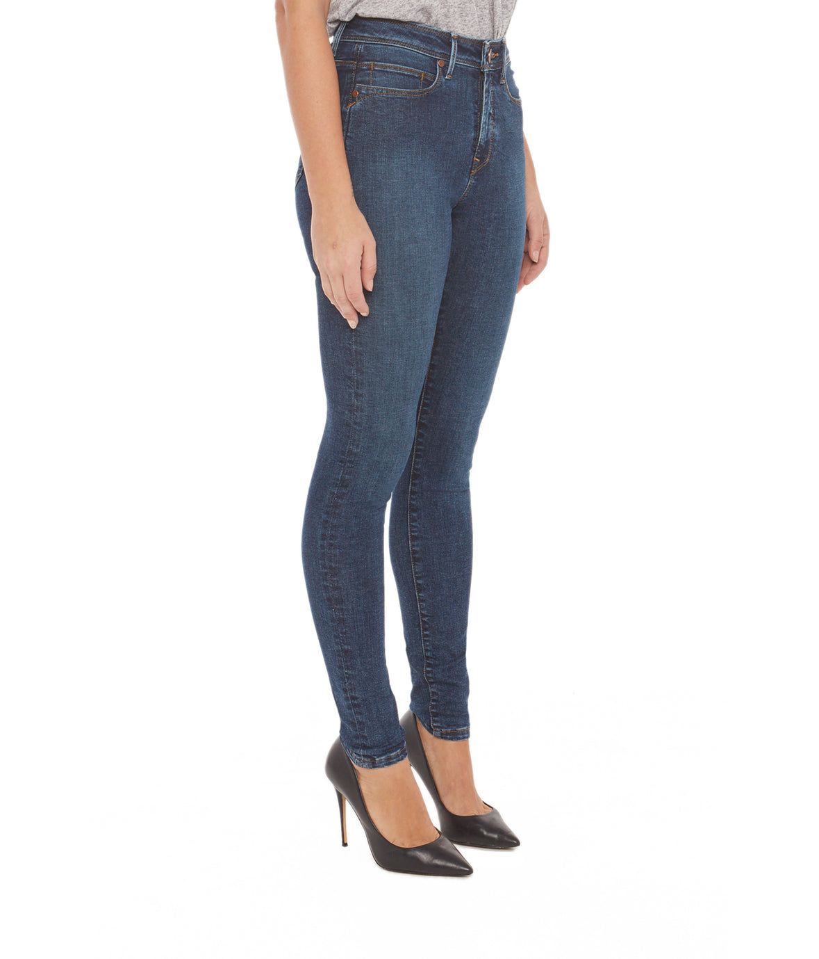 Alexa High-Rise Skinny Jeans sold by Lord & Taylor product image thumbnail 3