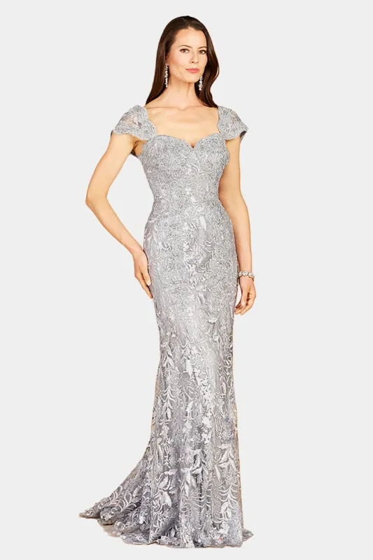 Fitted Lace Mermaid Gown sold by Lord & Taylor