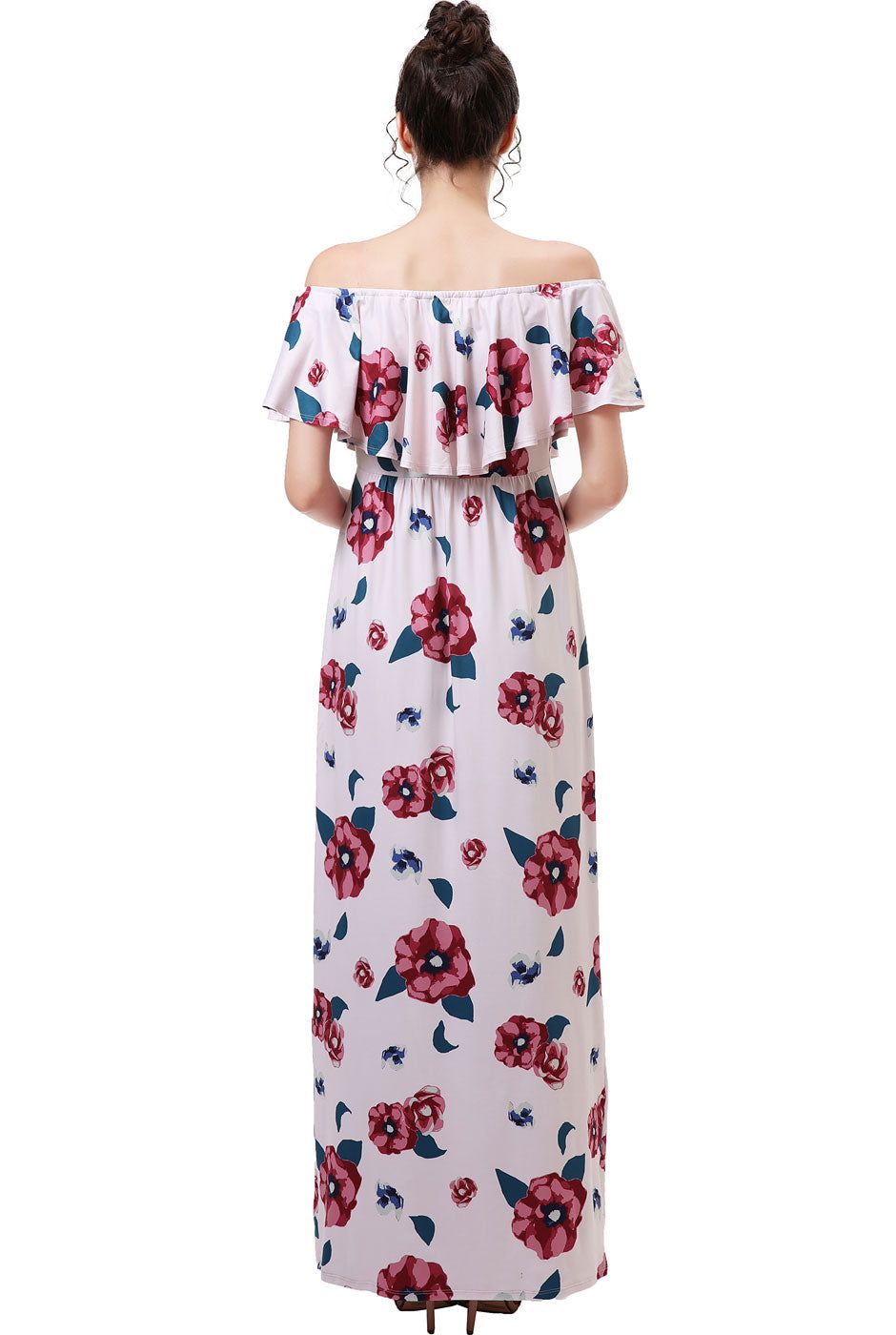 Lydia Maternity Nursing Floral Print Maxi Dress sold by Lord & Taylor product image thumbnail 2