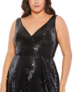 Sexy Back Sequined Evening Gown sold by Lord & Taylor