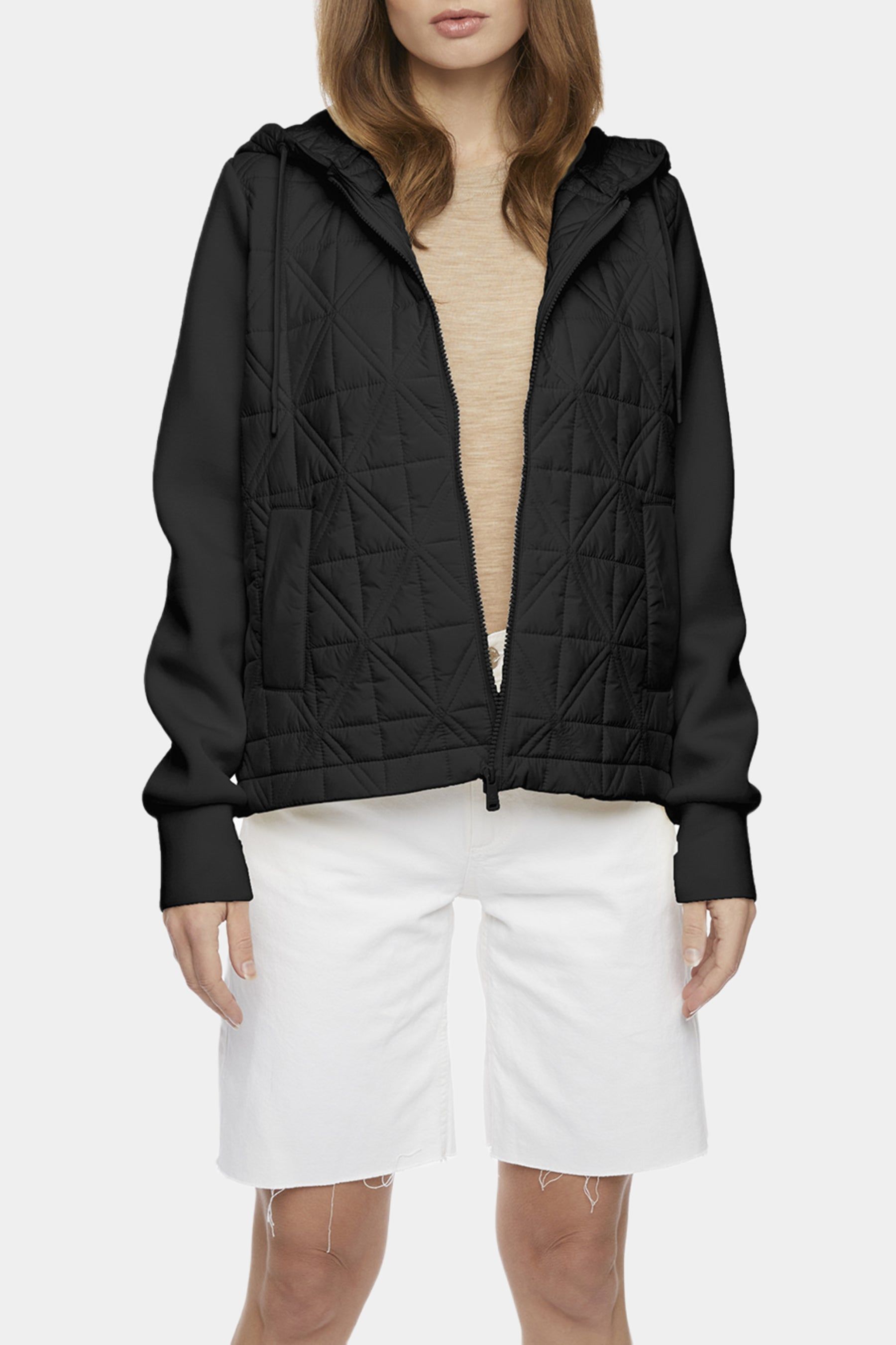 Diamond Quilt Mix Media Jacket sold by Lord & Taylor product image thumbnail 7