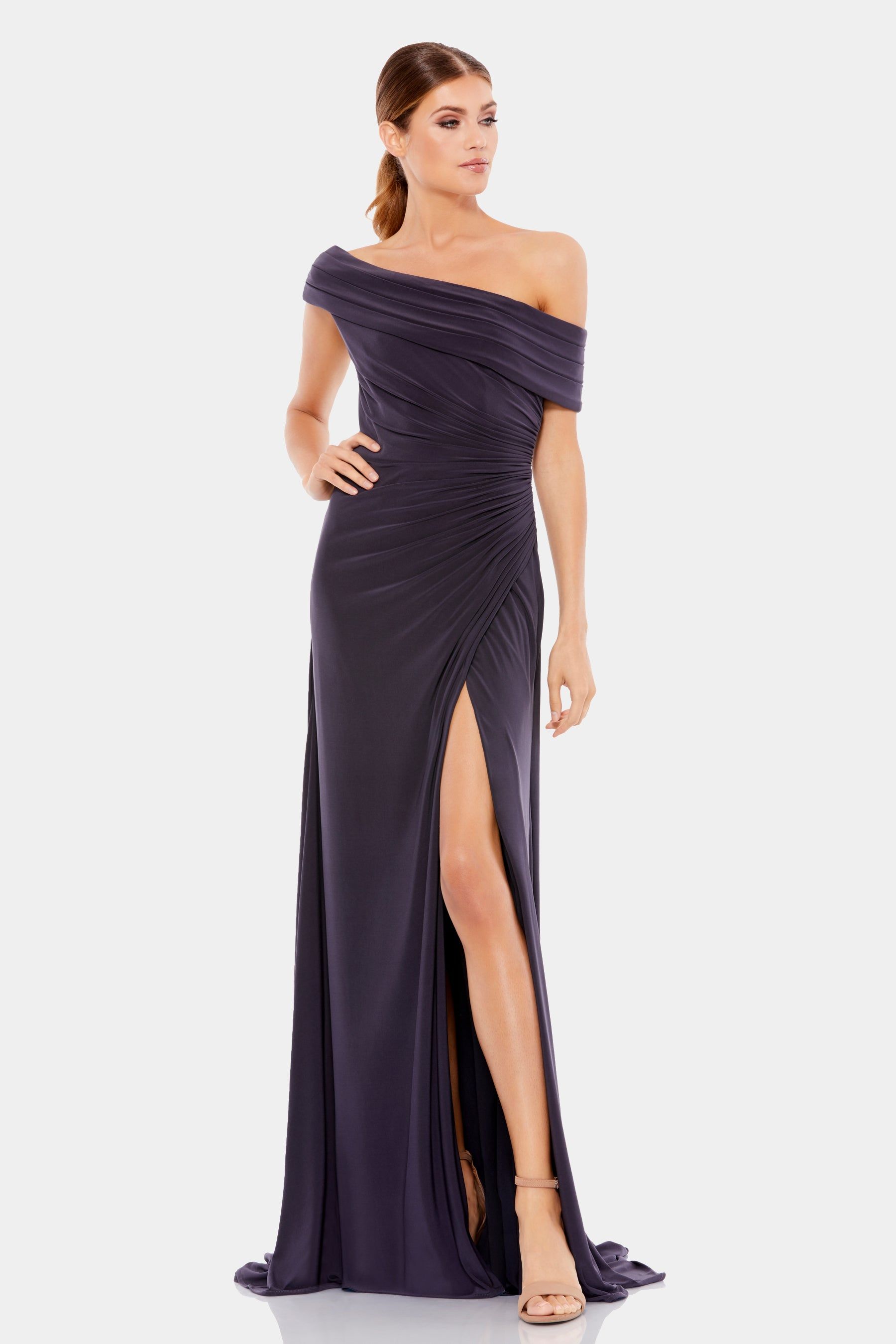 Asymmetric One Shoulder Gown sold by Lord & Taylor