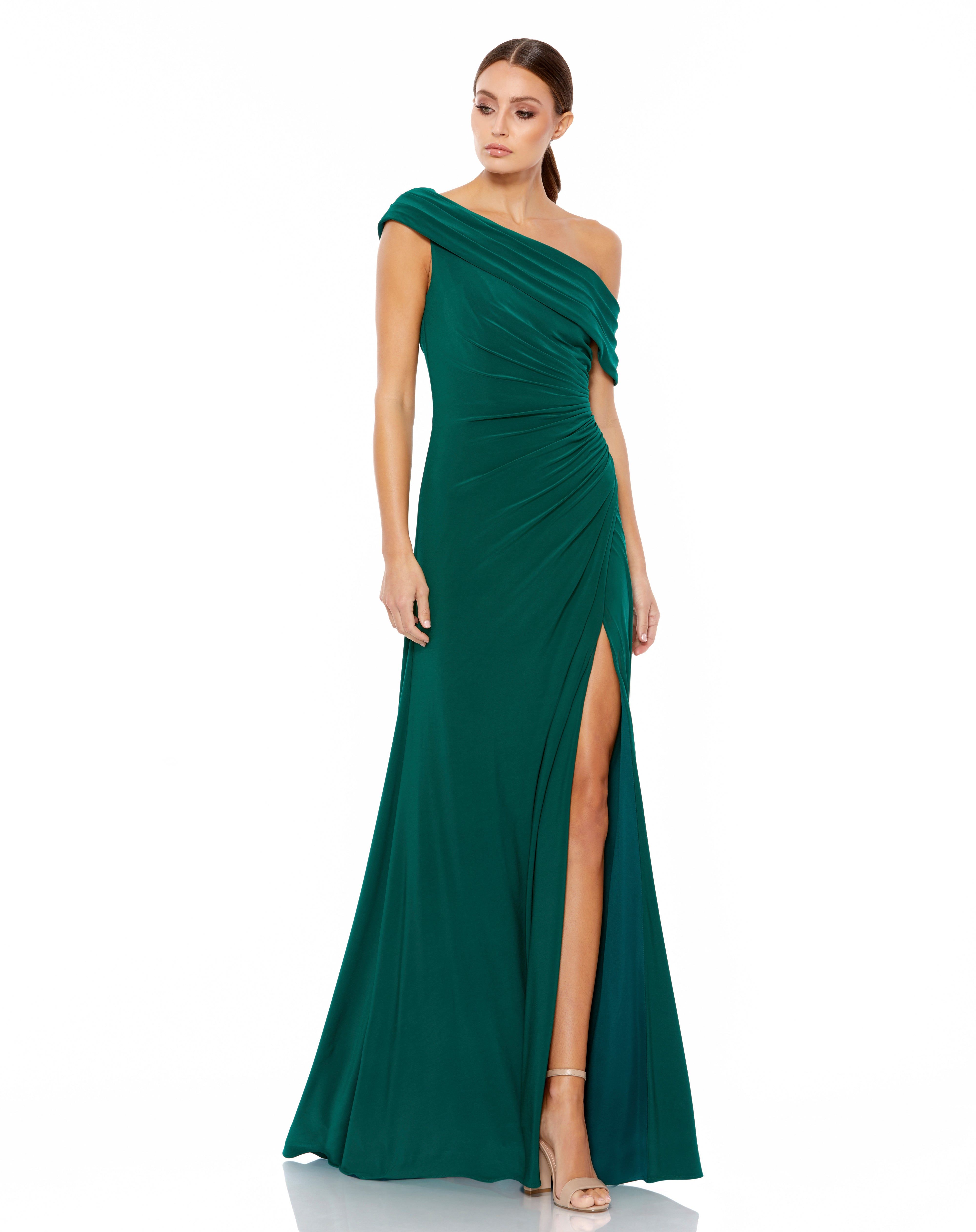 Asymmetric One Shoulder Gown sold by Lord & Taylor product image thumbnail 3
