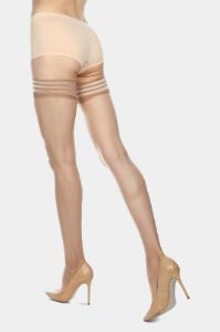 Nudes Ultra Bare Lace Top Thigh Highs sold by Lord & Taylor