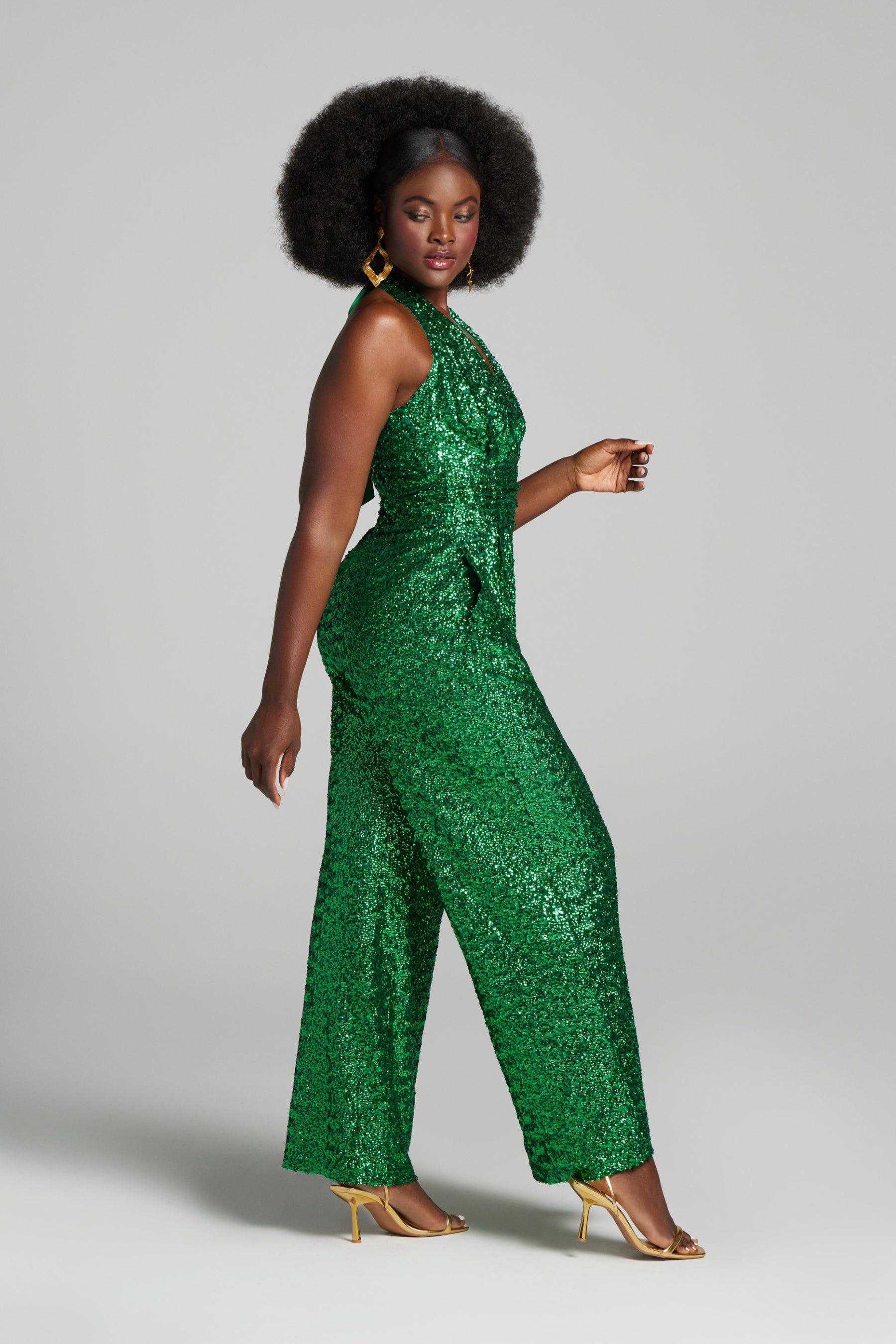 Halter Jumpsuit sold by Lord & Taylor product image thumbnail 3