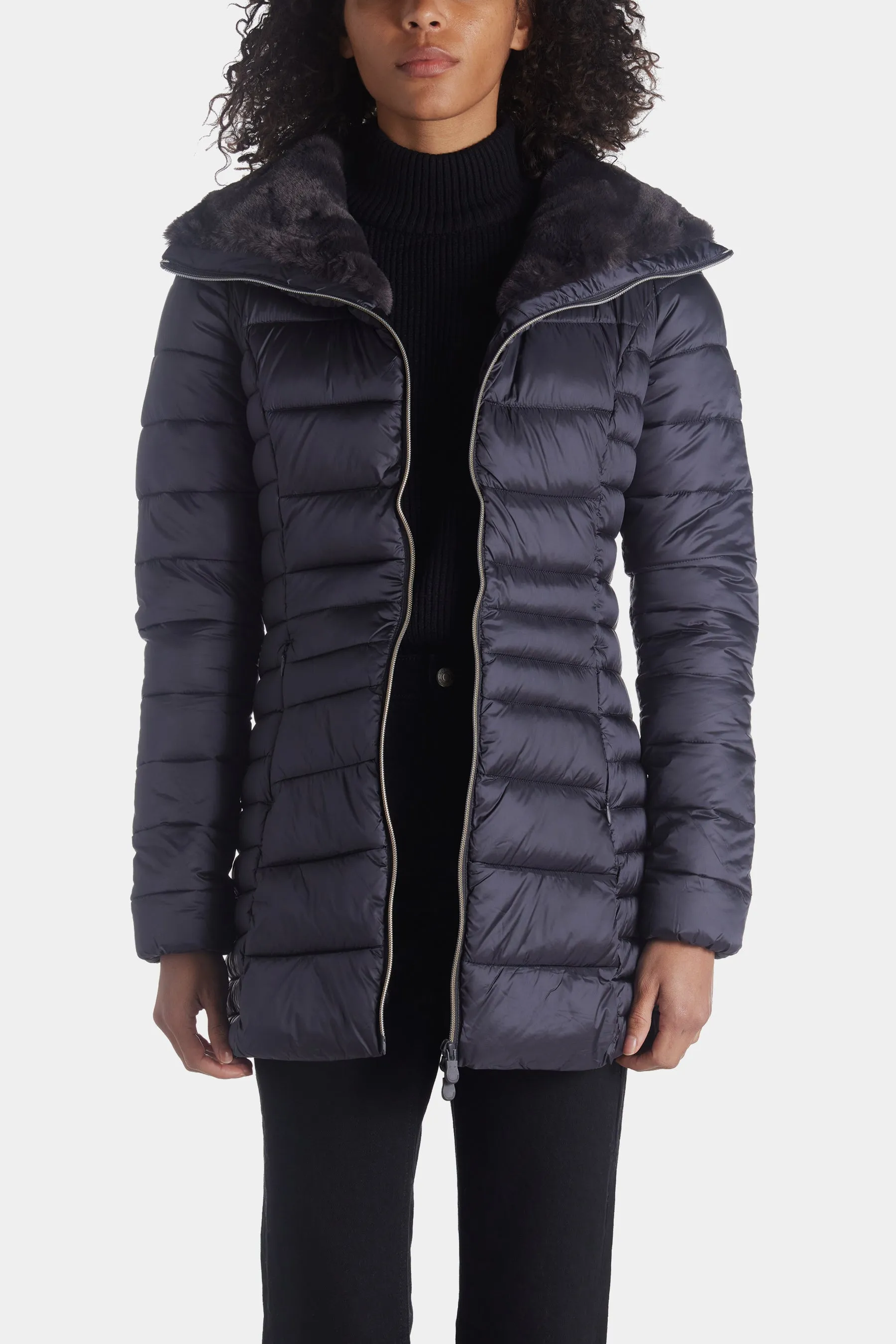 Faux Fur Collar Caroline Iridescent Jacket sold by Lord & Taylor