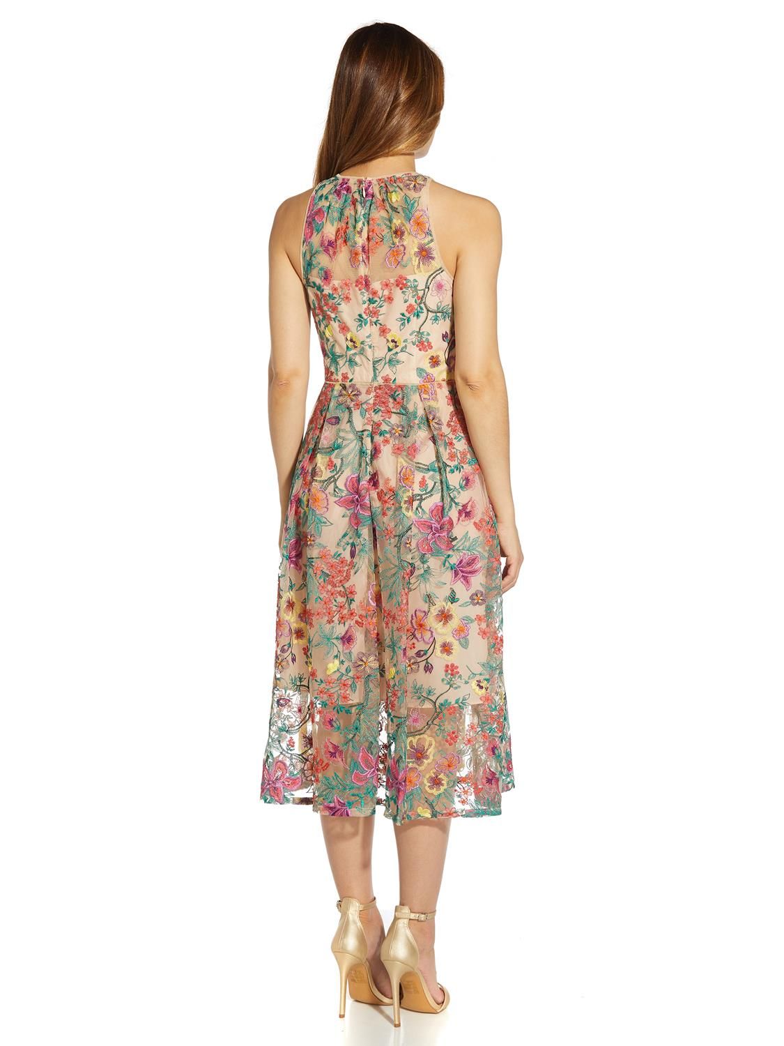 Embroidered Midi Dress sold by Lord & Taylor product image thumbnail 2