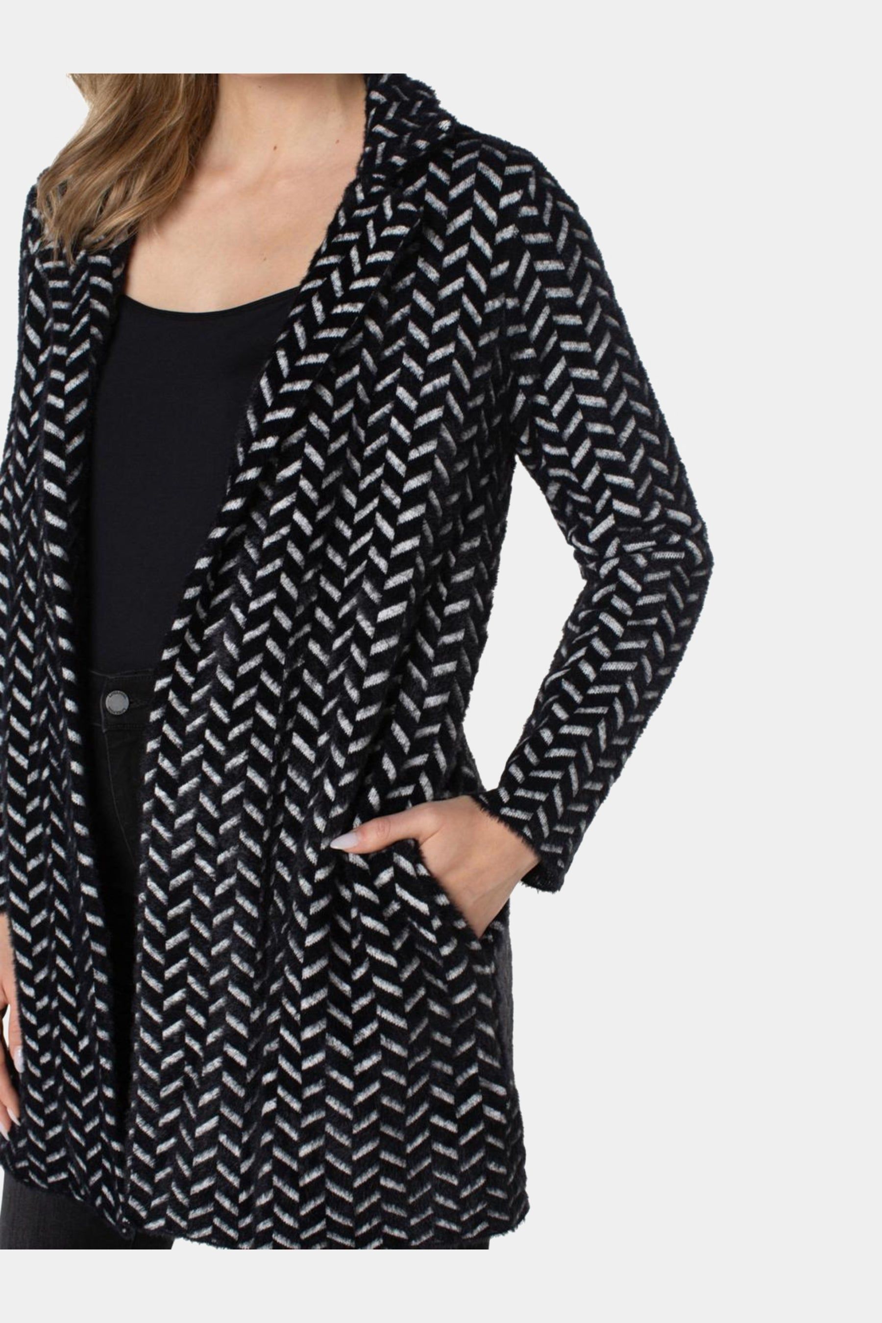 Open Front Coatigan Sweater sold by Lord & Taylor product image thumbnail 5