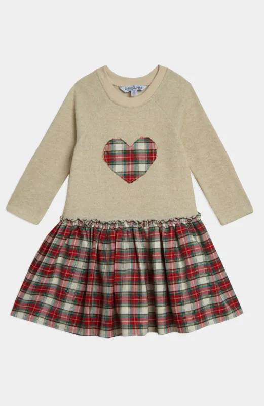 Girls Knit Top Plaid Flannel Skirt Dress sold by Lord & Taylor