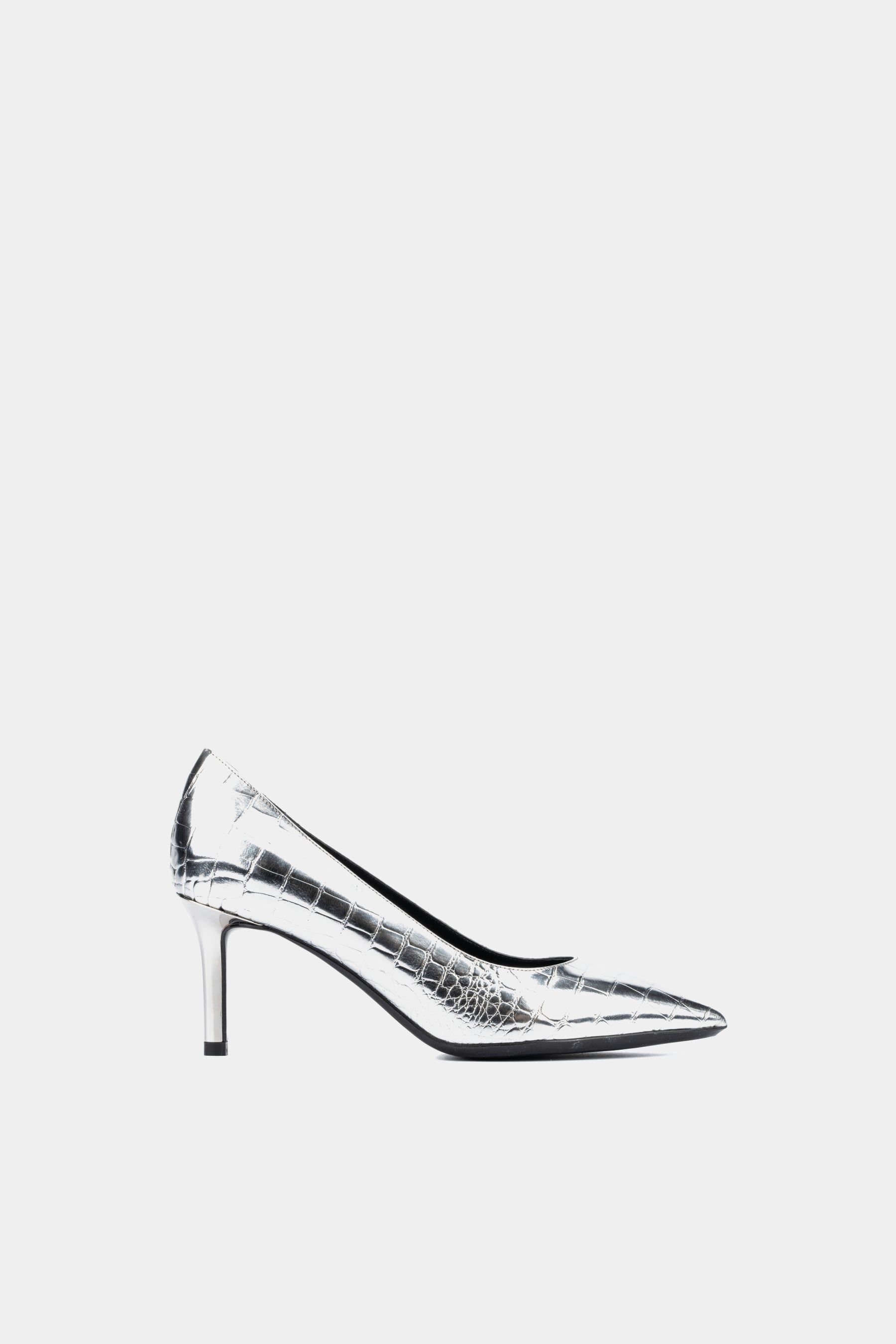 Melina Croc Embossed Pump sold by Lord & Taylor