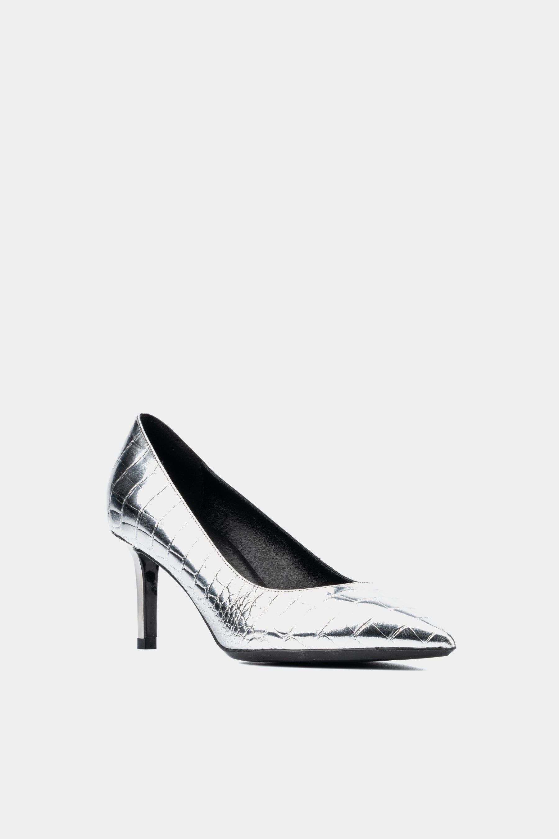 Melina Croc Embossed Pump sold by Lord & Taylor product image thumbnail 2