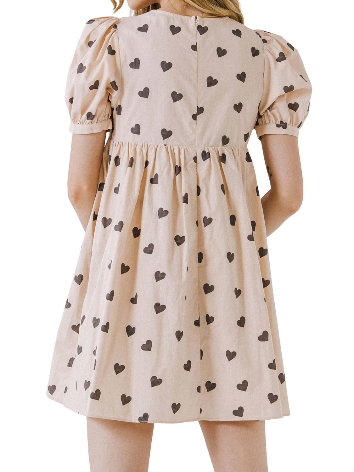 Heart Print Mini Dress sold by Lord & Taylor product image thumbnail 4