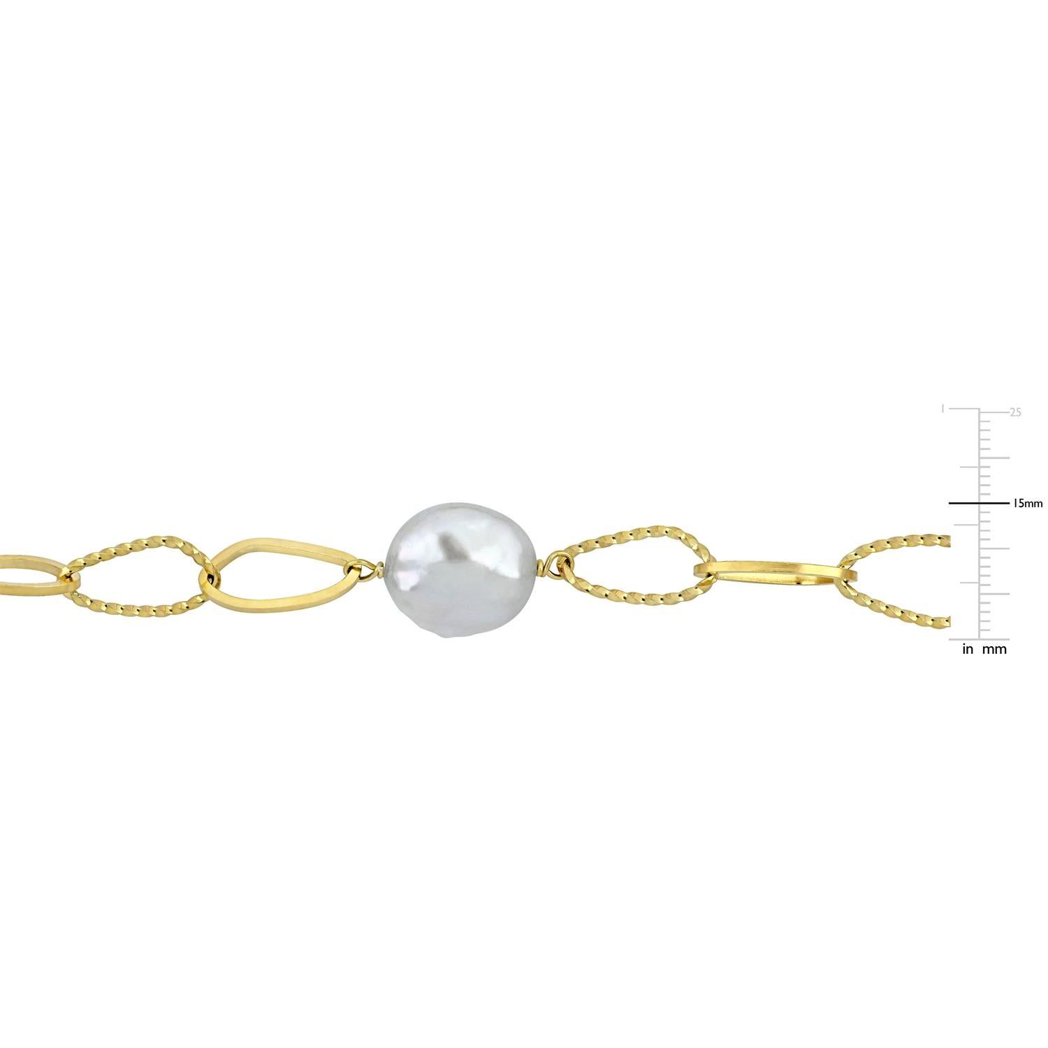 Cultured Freshwater Pearl Station Necklace sold by Lord & Taylor product image thumbnail 3
