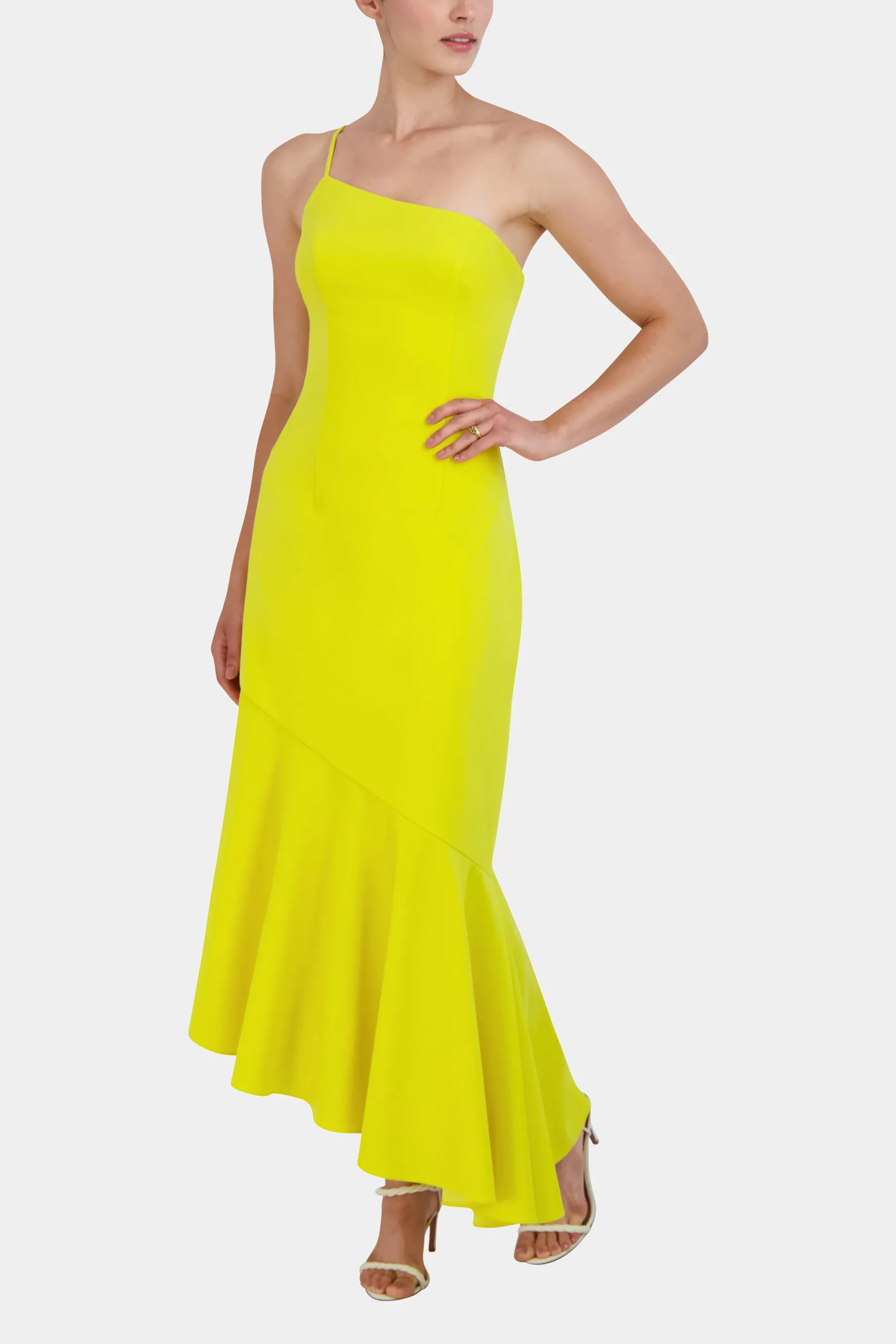 One Shoulder High-Low Dress sold by Lord & Taylor product image thumbnail 5