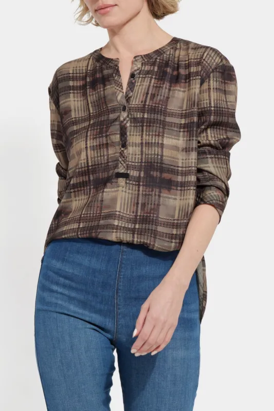 Erica Plaid Pullover Shirt sold by Lord & Taylor