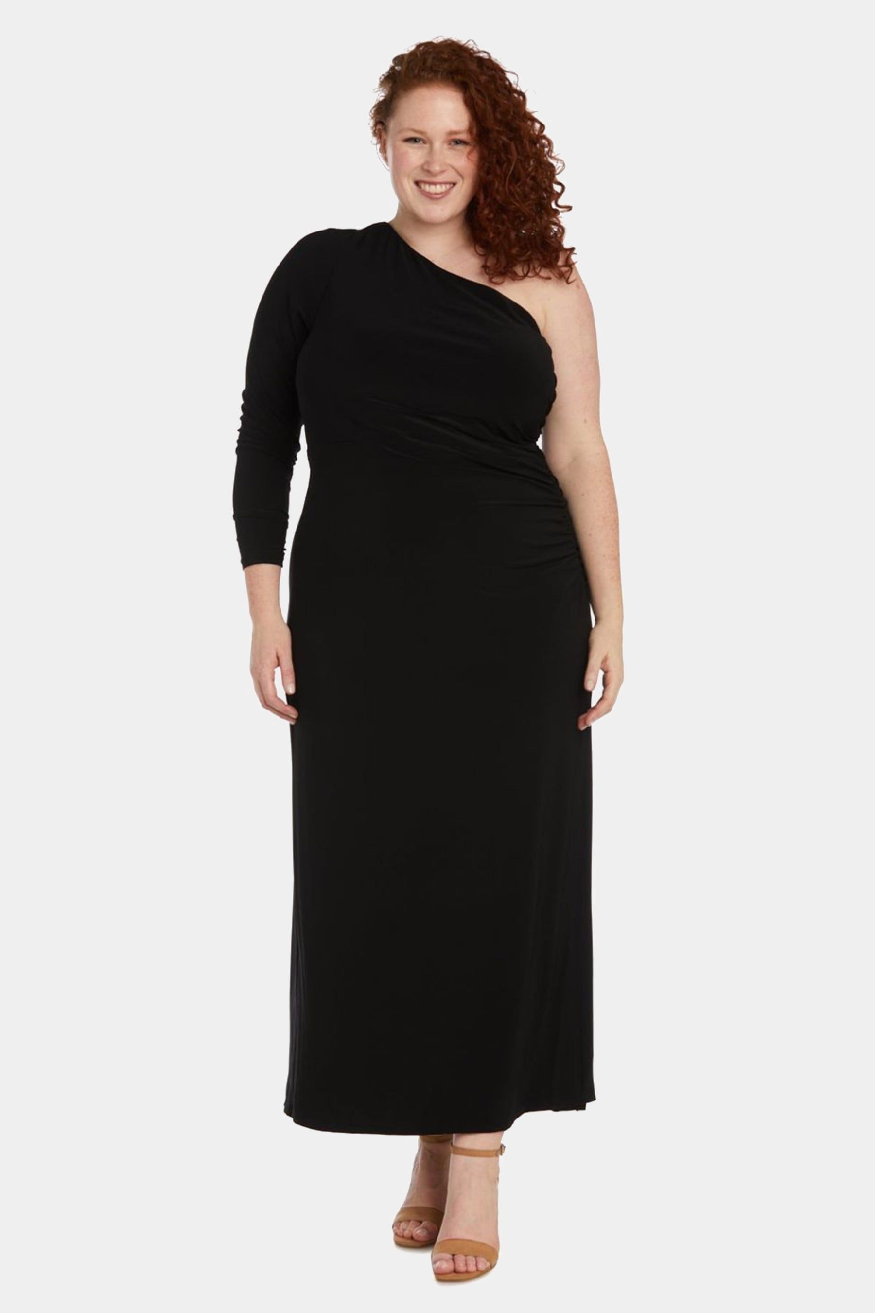 Long One Shoulder Dress sold by Lord & Taylor product image thumbnail 3