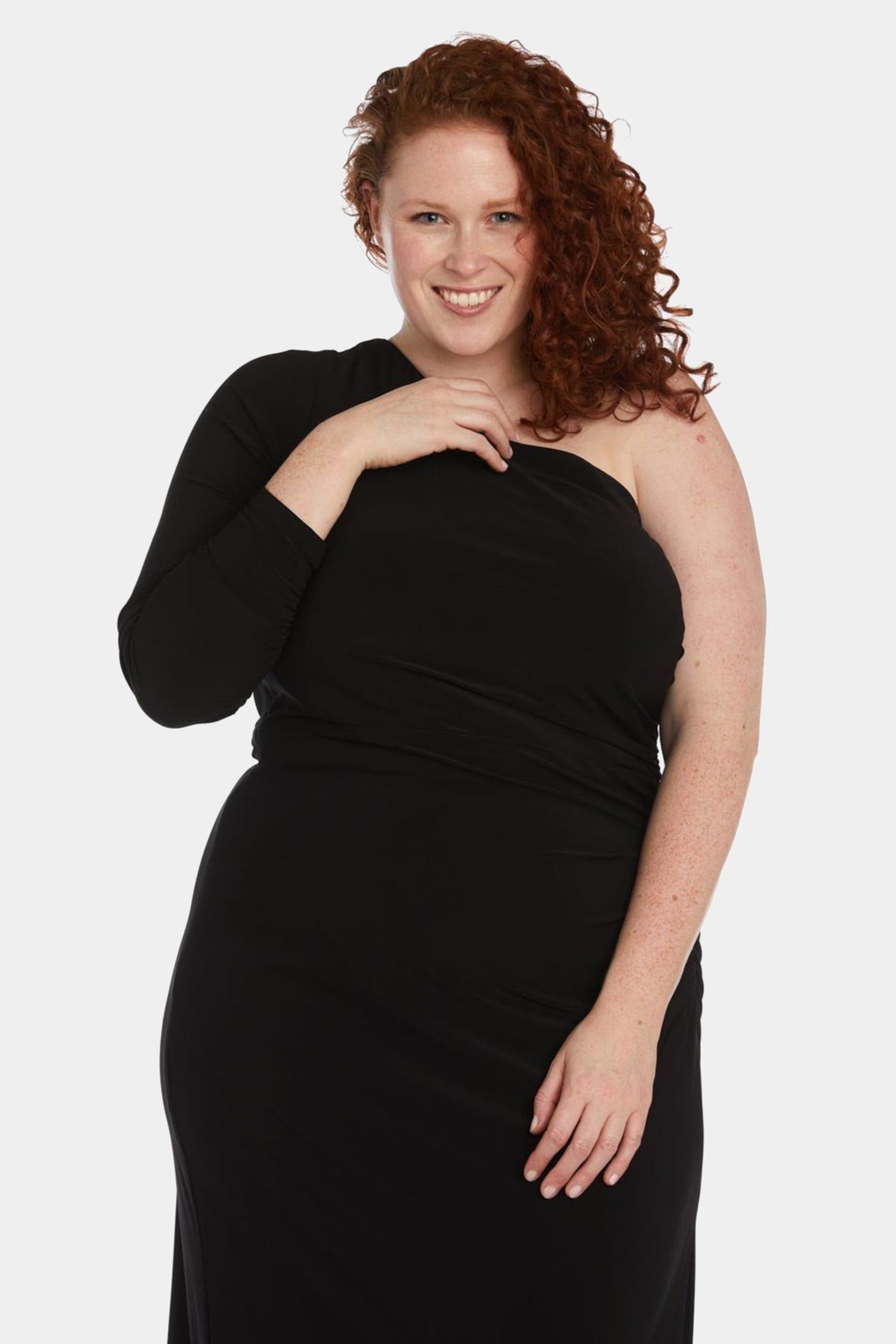 Long One Shoulder Dress sold by Lord & Taylor product image thumbnail 2