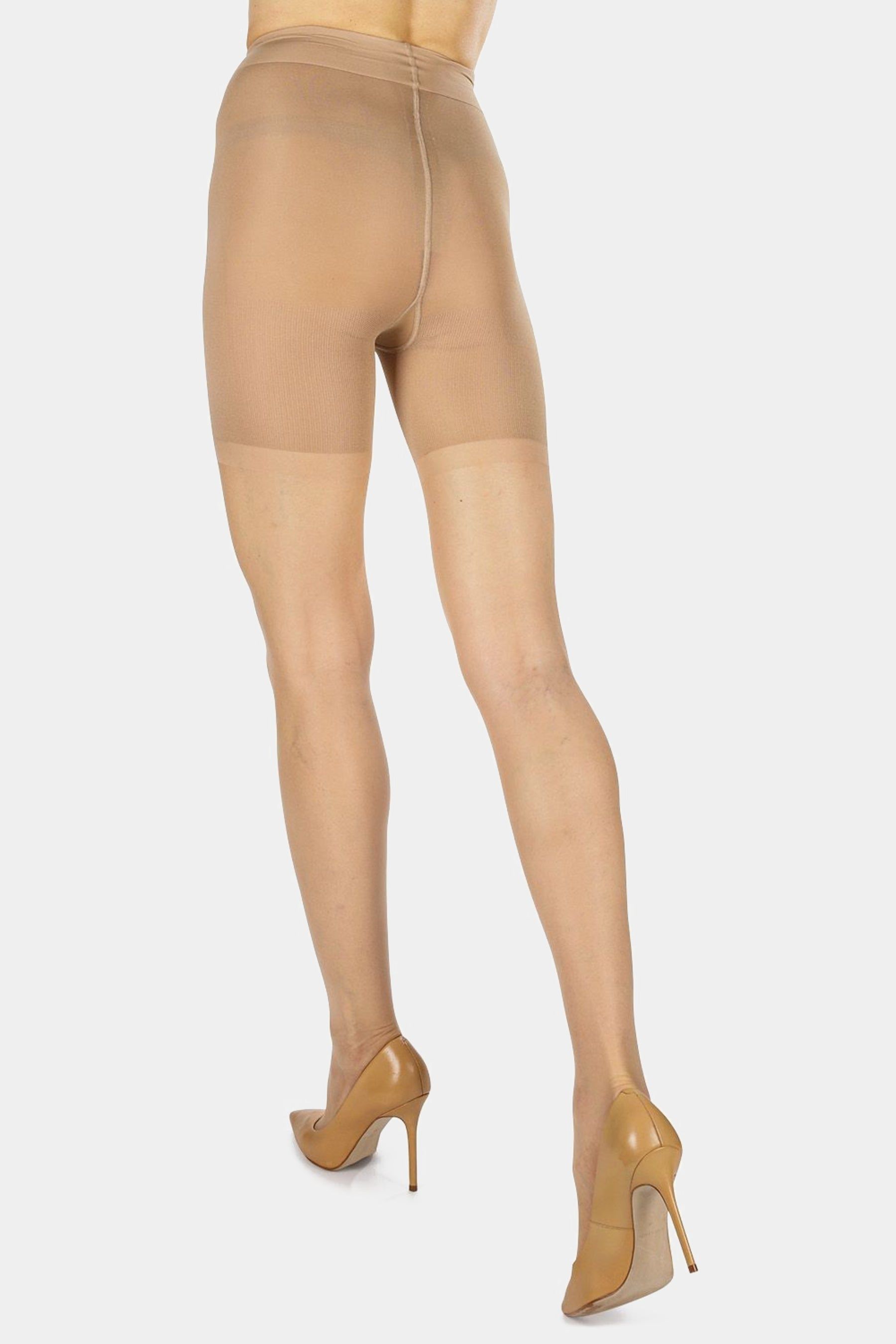 Nudes Ultra Bare Essentials Longline Control Top Luxe Pantyhose sold by Lord & Taylor product image thumbnail 3