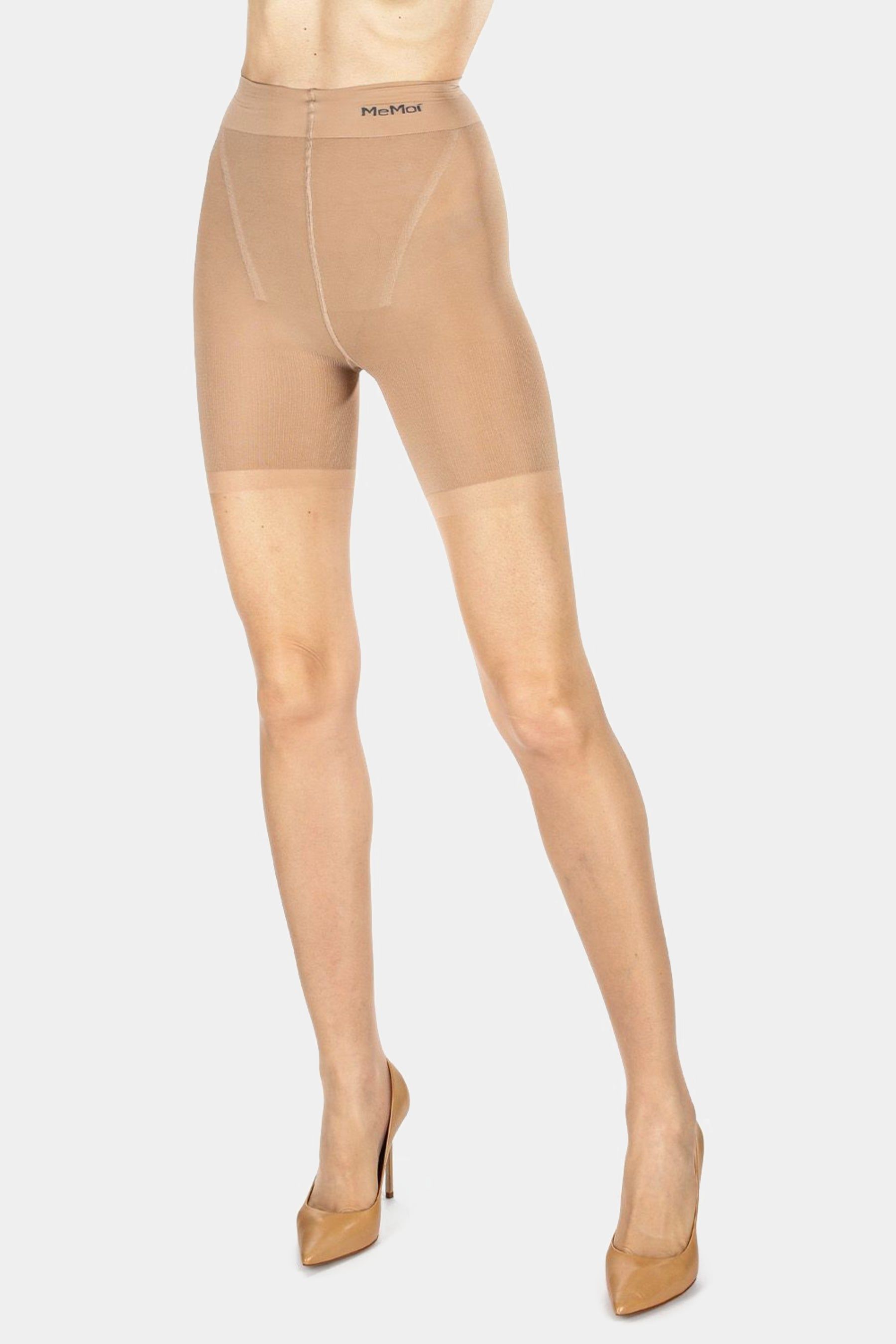 Nudes Ultra Bare Essentials Longline Control Top Luxe Pantyhose sold by Lord & Taylor product image thumbnail 4