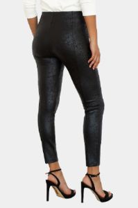 Crackle Coated Knit Reese Seamed Pull-On Leggings sold by Lord & Taylor