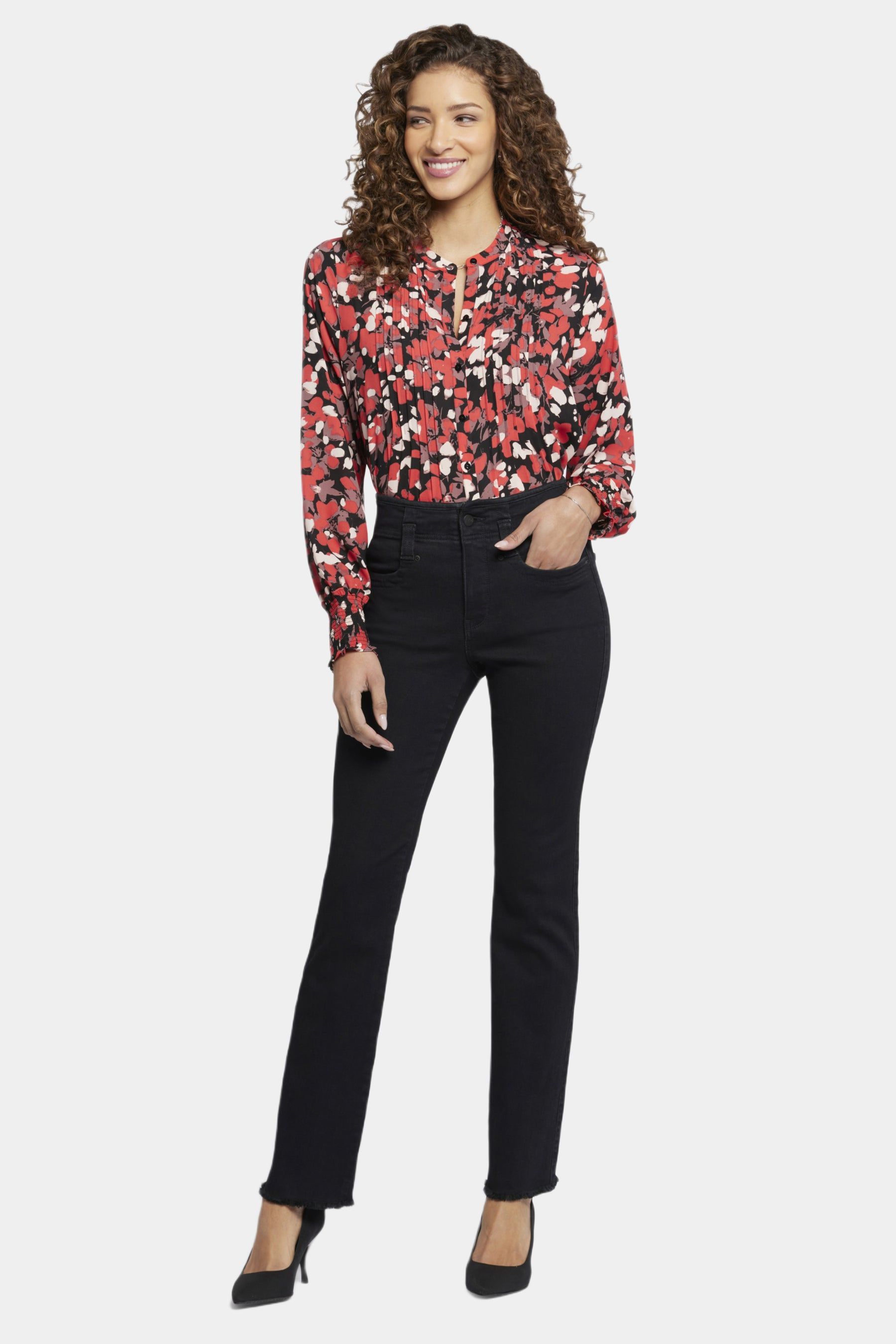 Marilyn Straight Jeans sold by Lord & Taylor