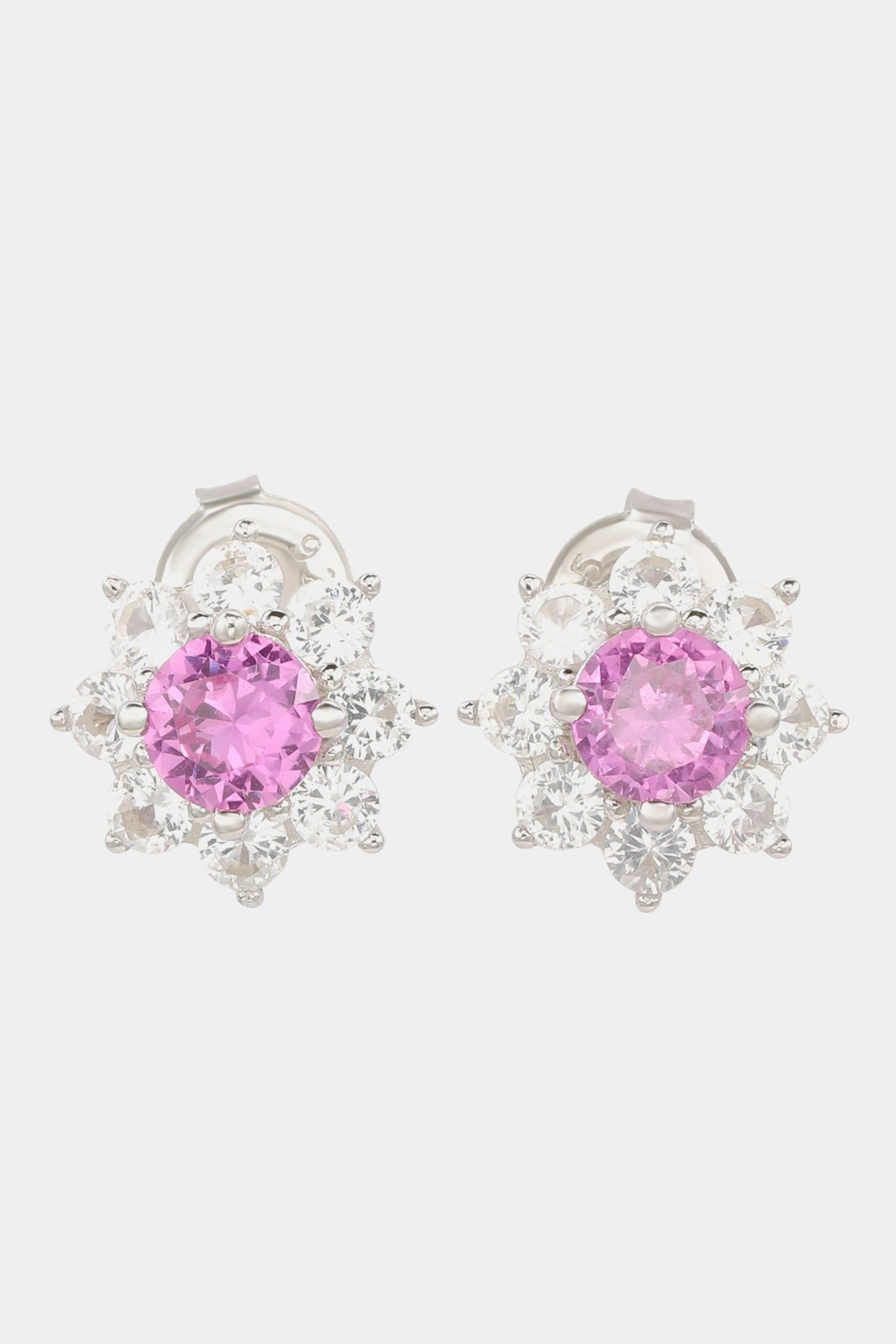 Sapphire & Diamond Accent Flower Earrings sold by Lord & Taylor product image thumbnail 2