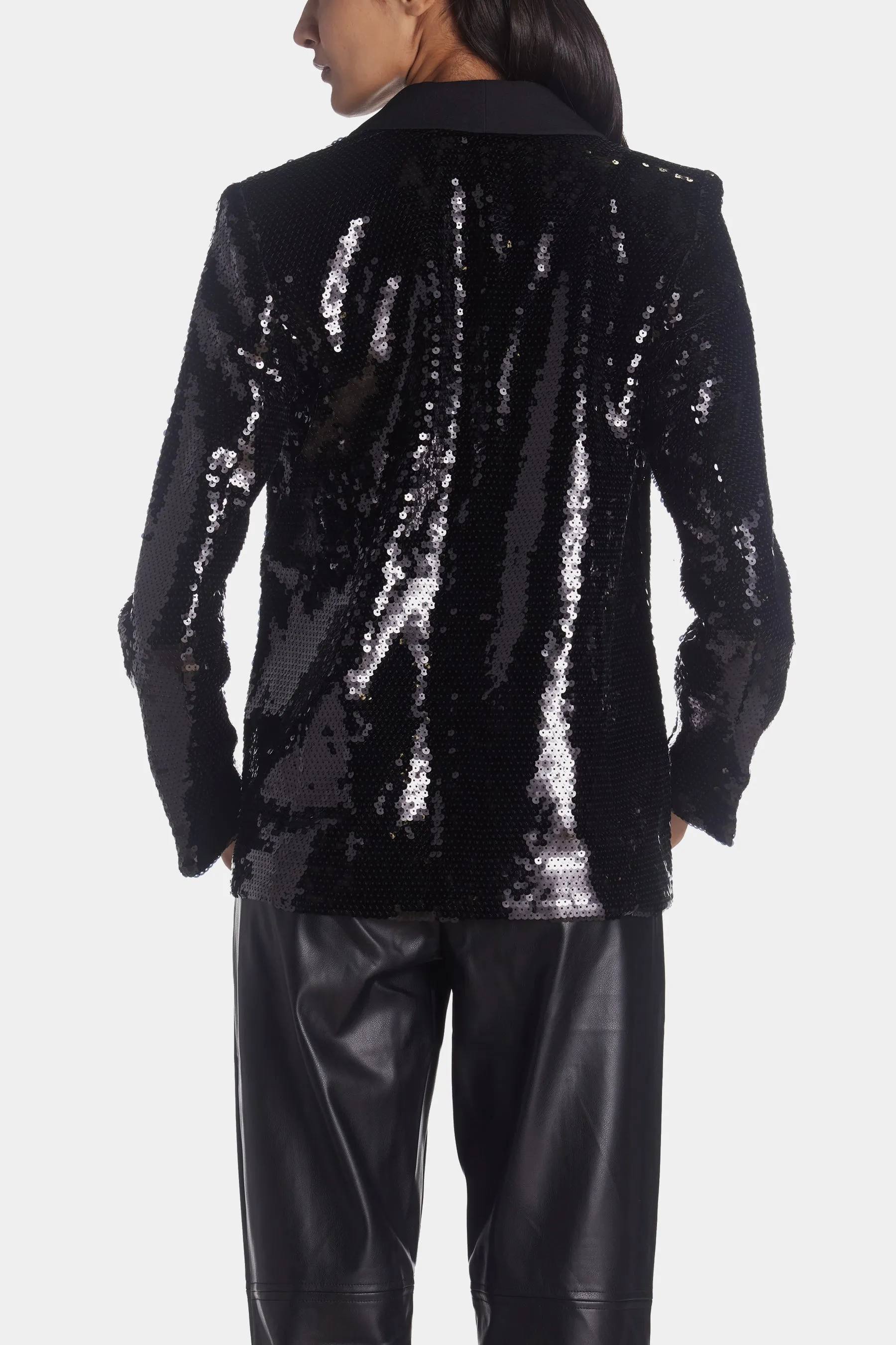 Sequin Blazer sold by Lord & Taylor product image thumbnail 5