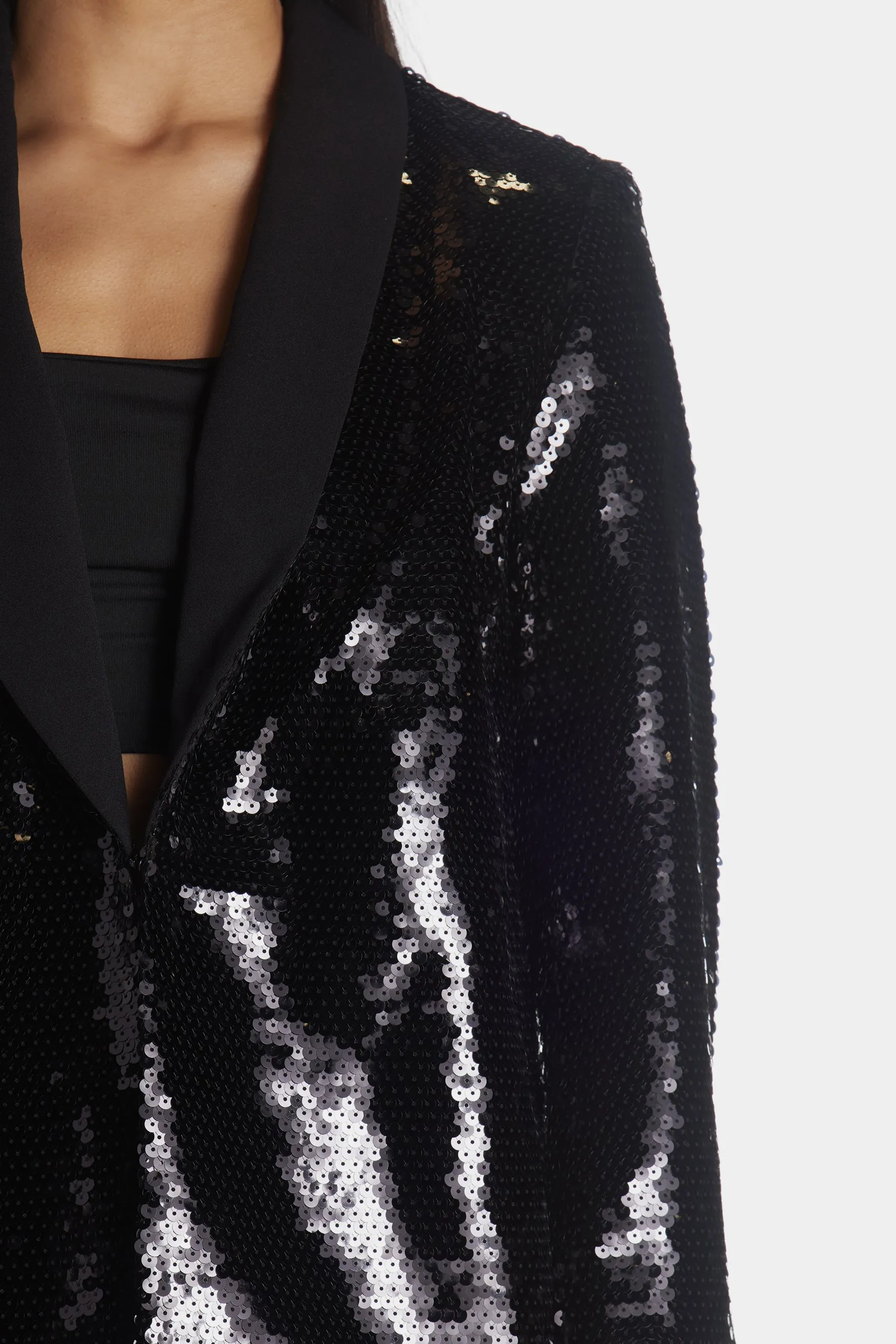 Sequin Blazer sold by Lord & Taylor product image thumbnail 2