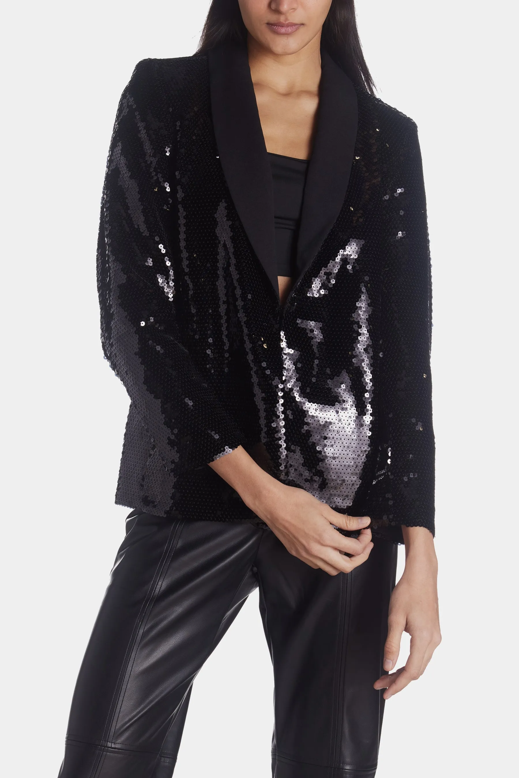 Sequin Blazer sold by Lord & Taylor product image thumbnail 3