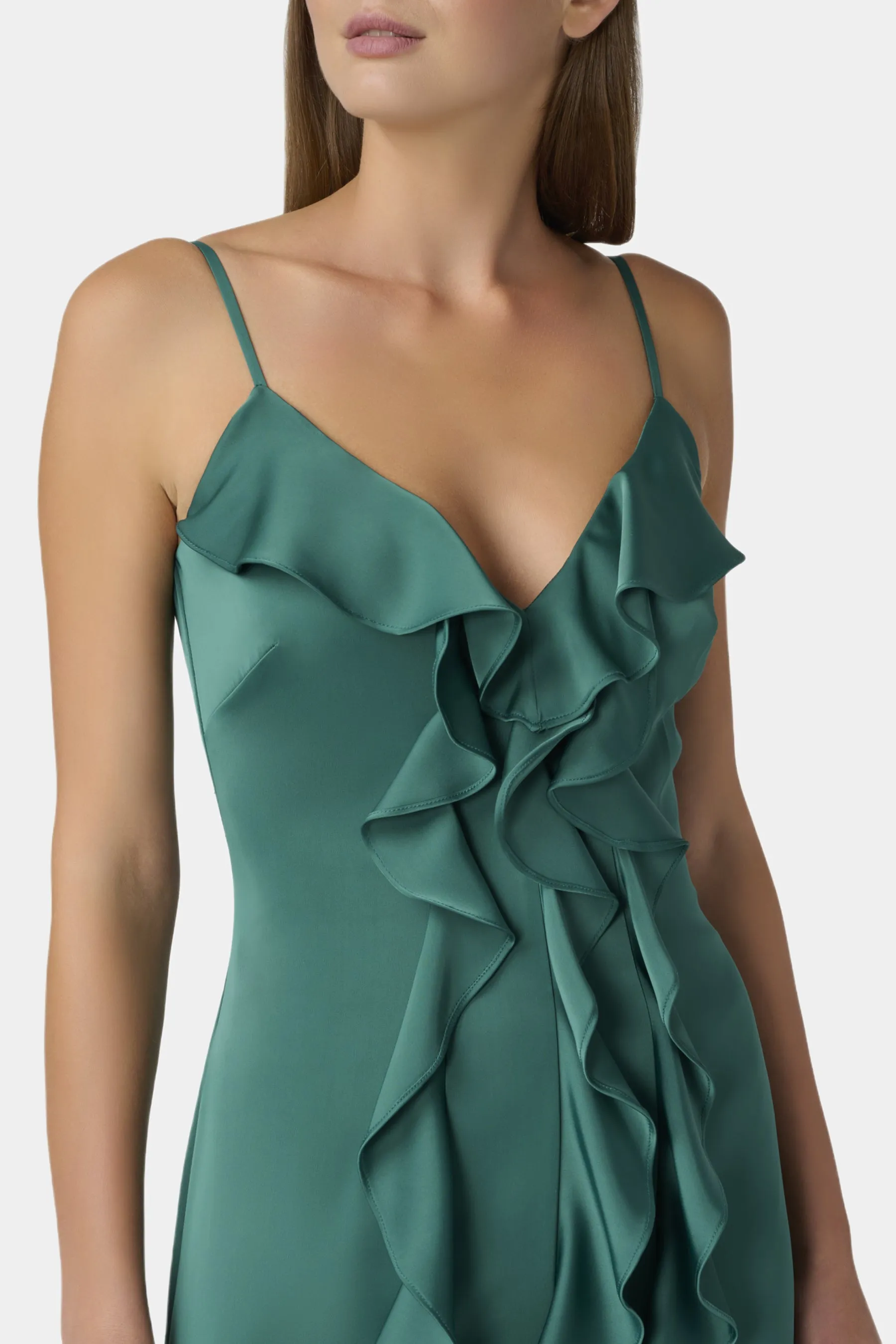 Crepe Column Gown sold by Lord & Taylor product image thumbnail 4