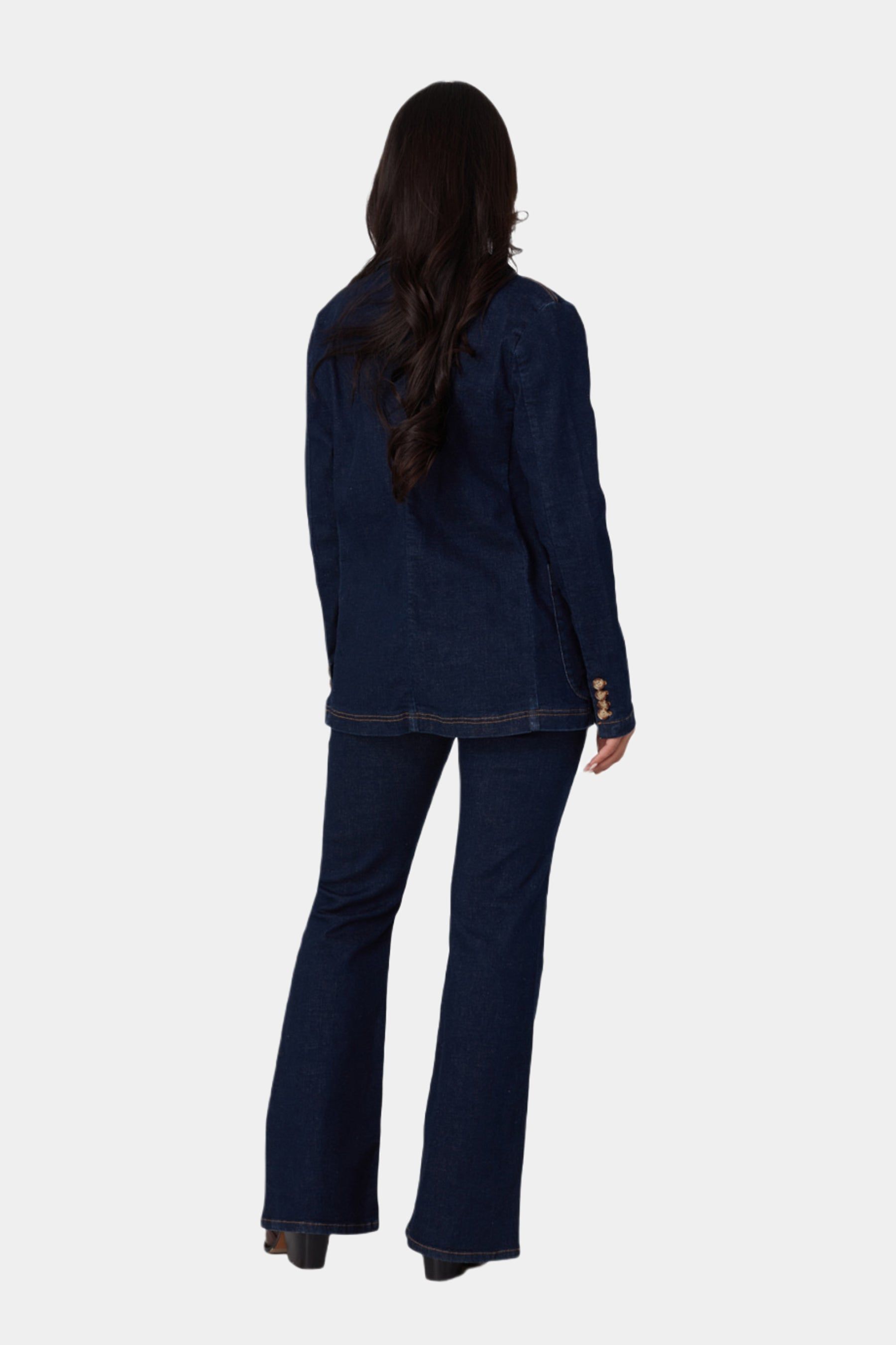 Tilly Denim Blazer sold by Lord & Taylor product image thumbnail 3