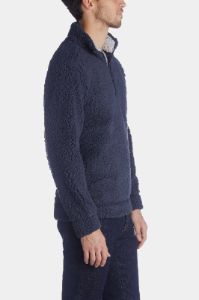 Quarter Zip Frosted Sherpa Pullover sold by Lord & Taylor