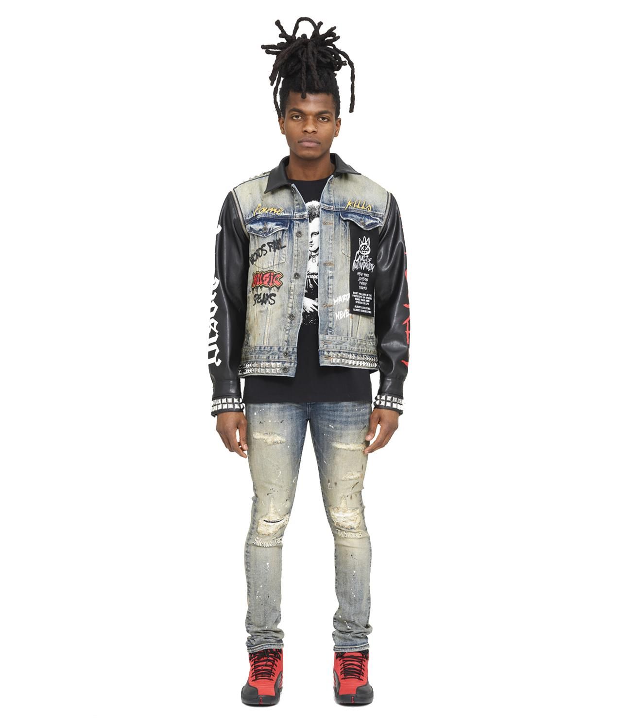 Punk Super Skinny Jeans sold by Lord & Taylor