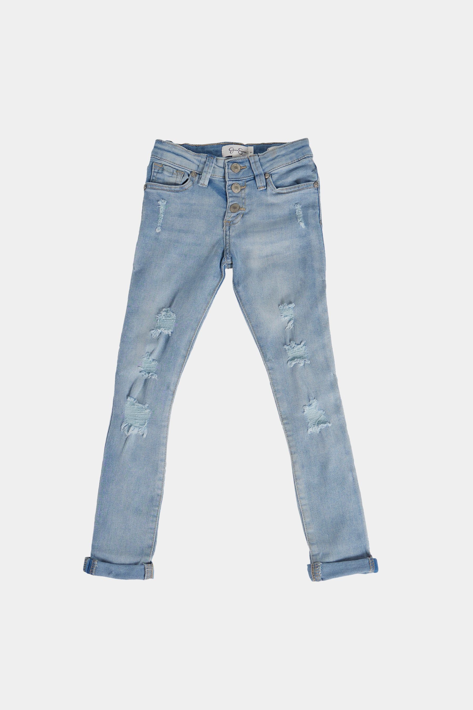 Girls InchEmmaInch Mid-Rise Skinny Jeans sold by Lord & Taylor product image thumbnail 4