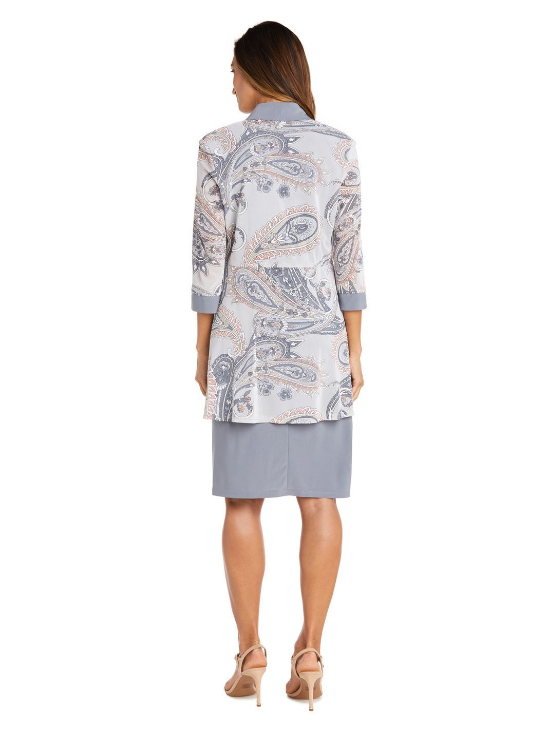 Two-Piece Printed Jacket and Dress Set sold by Lord & Taylor product image thumbnail 2