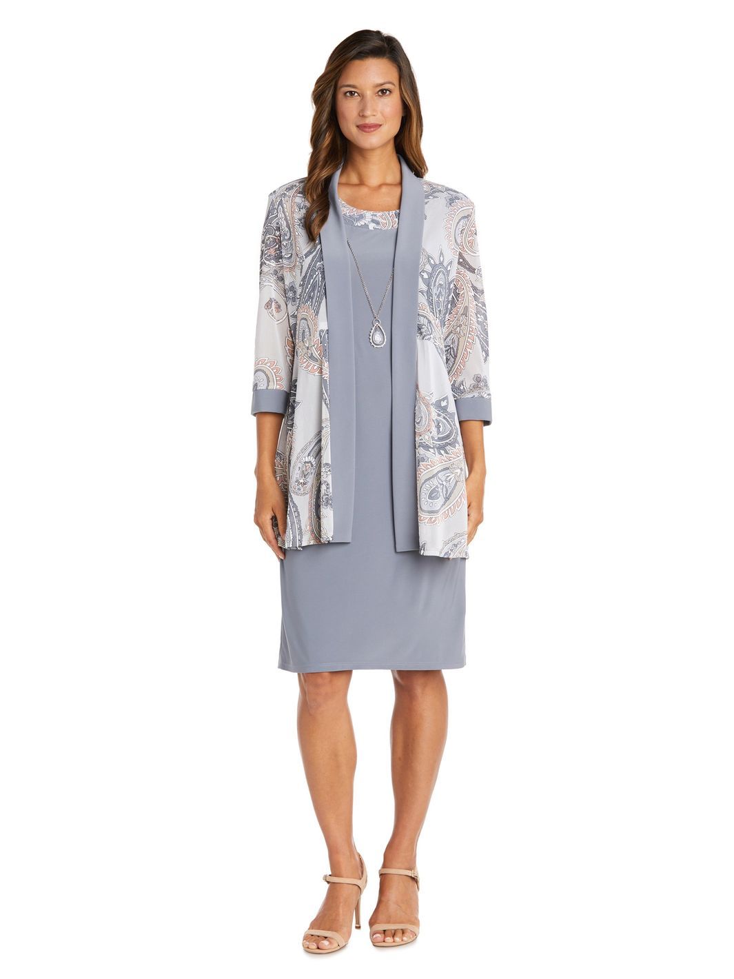 Two-Piece Printed Jacket and Dress Set sold by Lord & Taylor